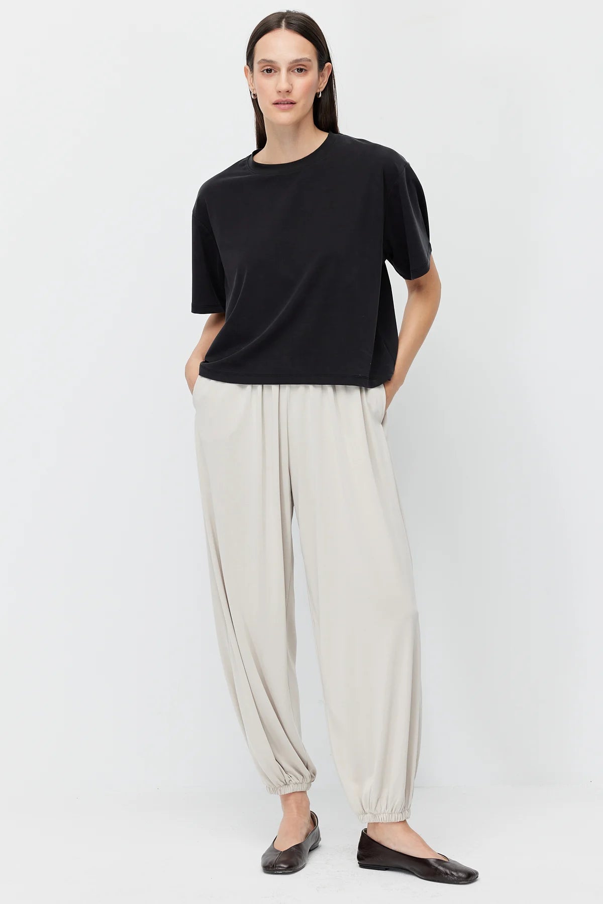 Women's Soft Textured Short T-Shirt