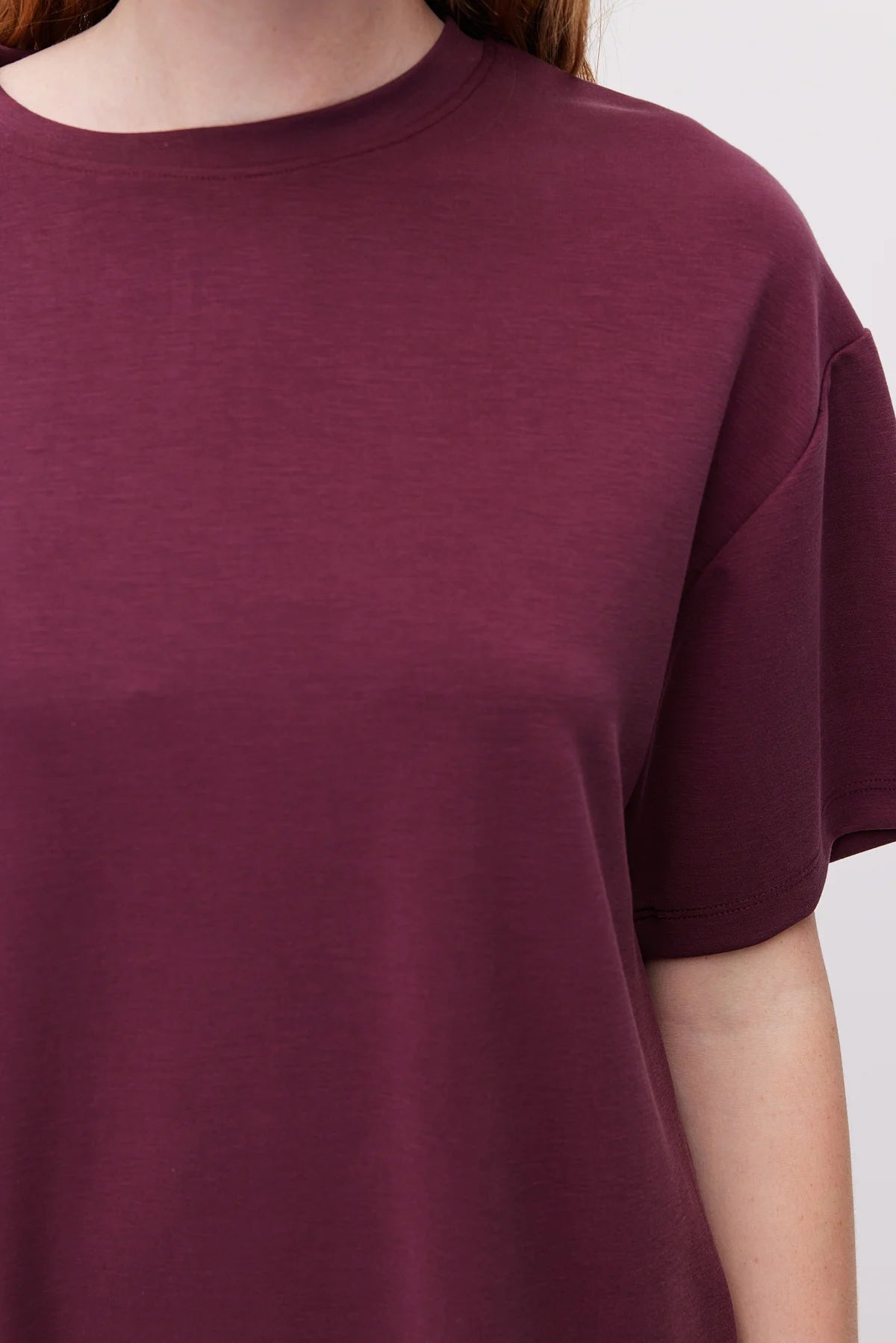 Women's Oversize T-Shirt with Side Slits