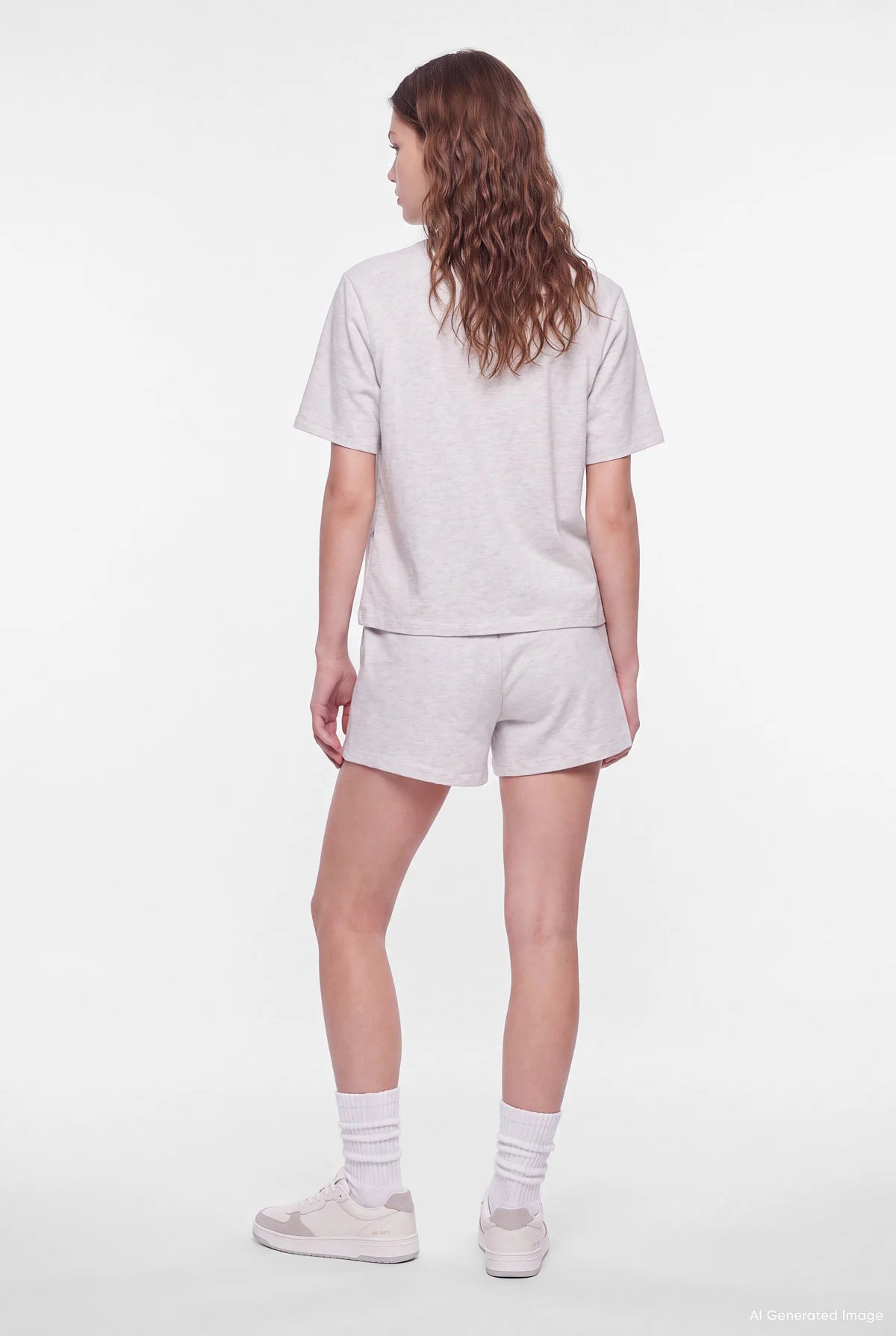 Women's Padded Crew Neck T-Shirt