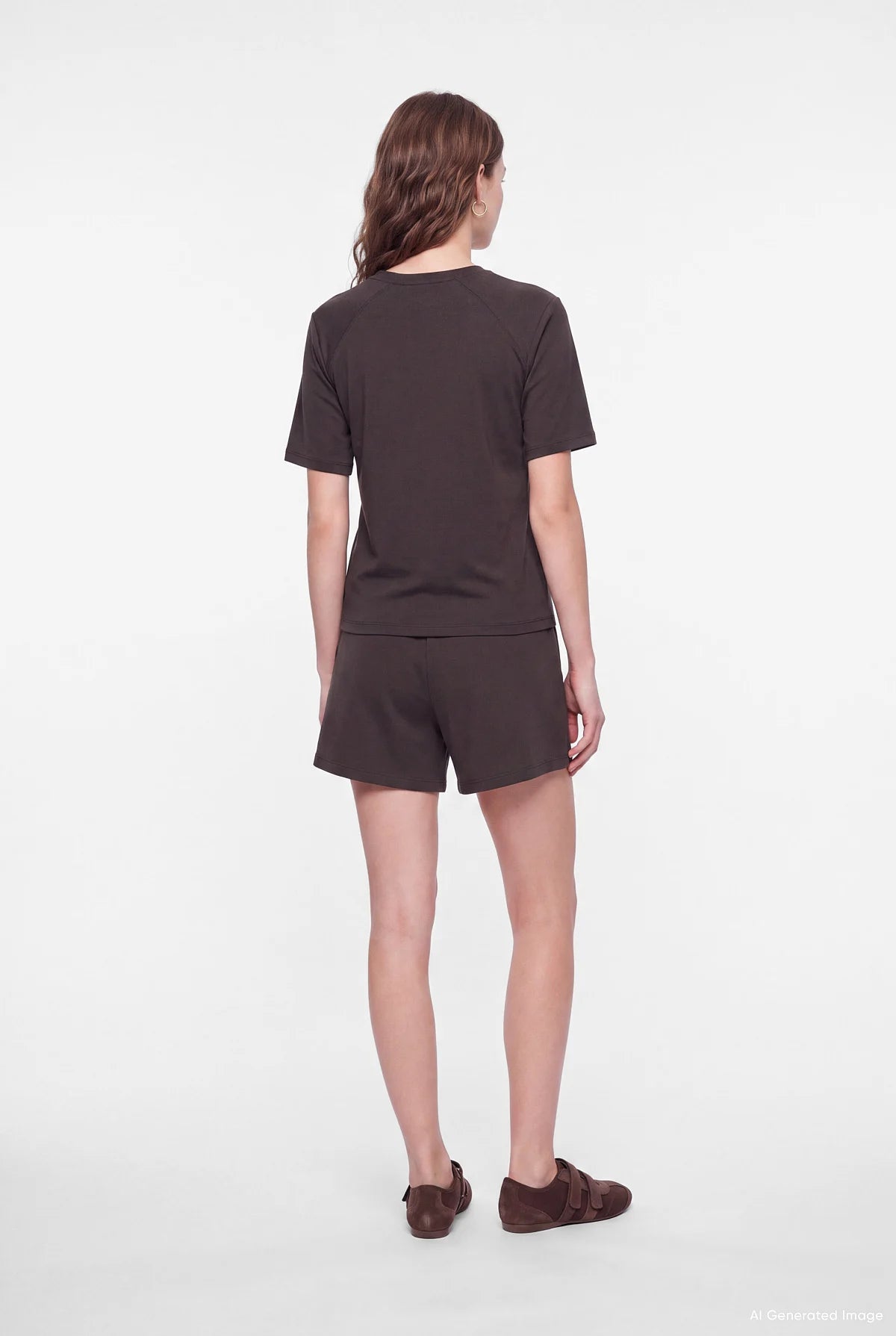 Women's Padded Crew Neck T-Shirt