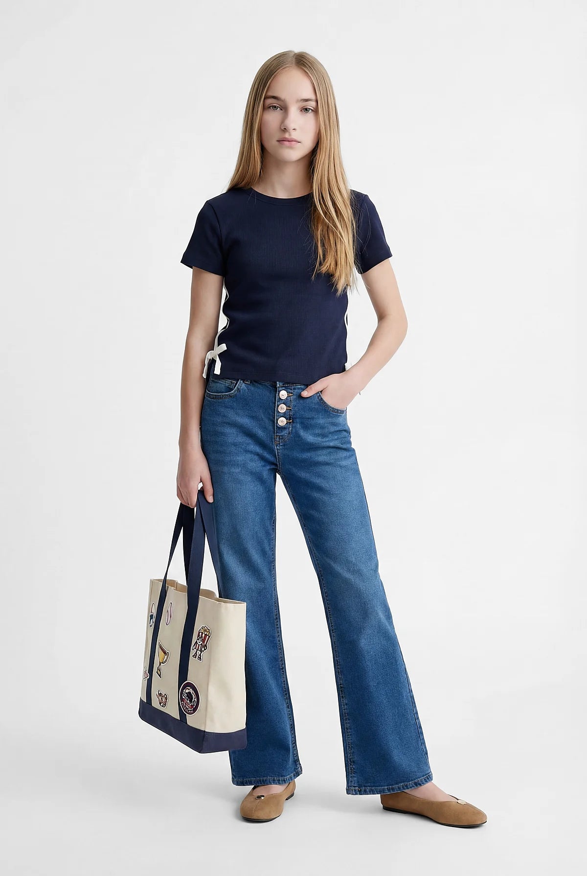 Girl's Detailed Blouse