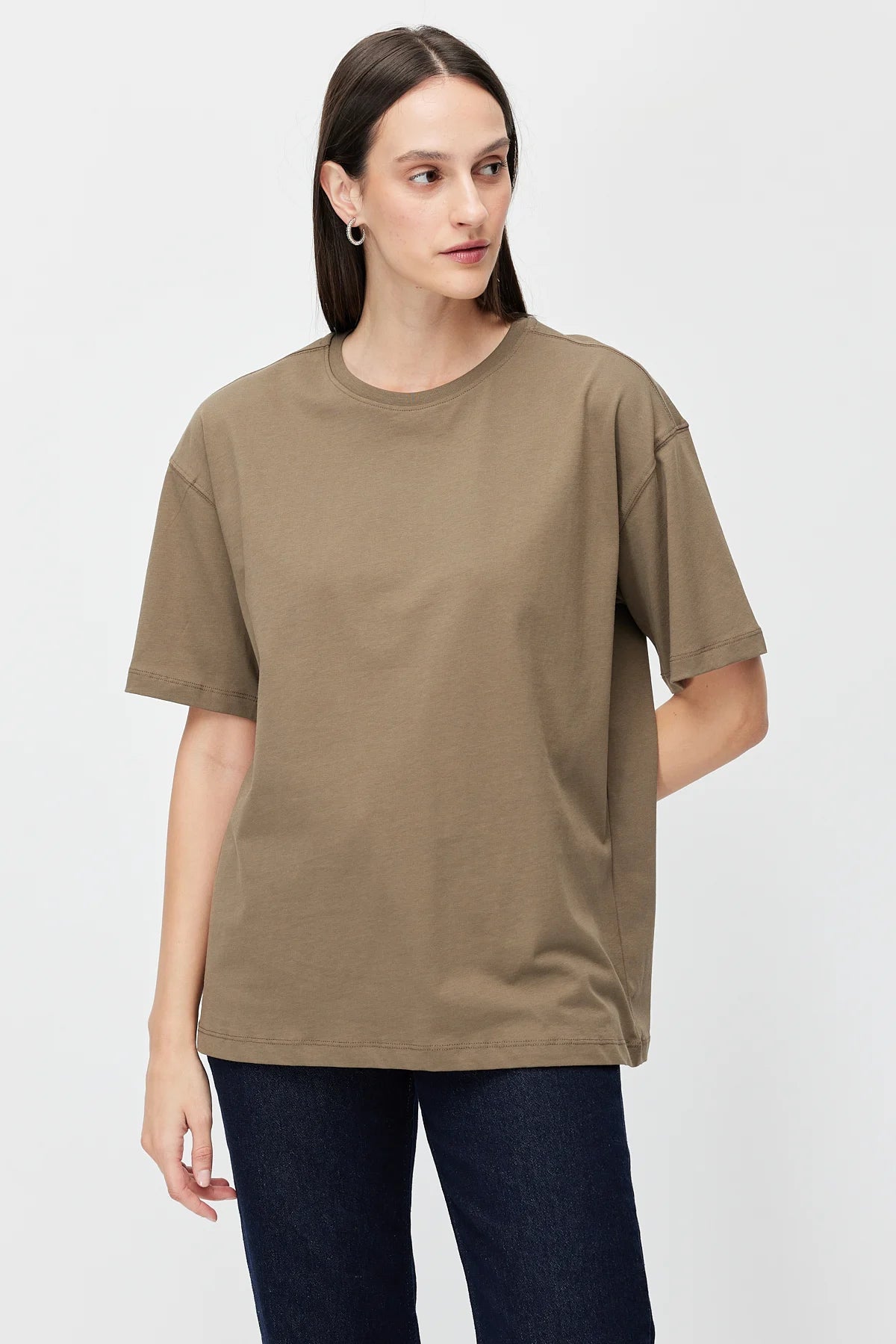 Women's Crew Neck Basic T-shirt