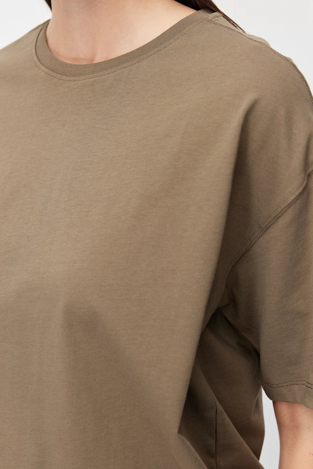 Women's Crew Neck Basic T-shirt
