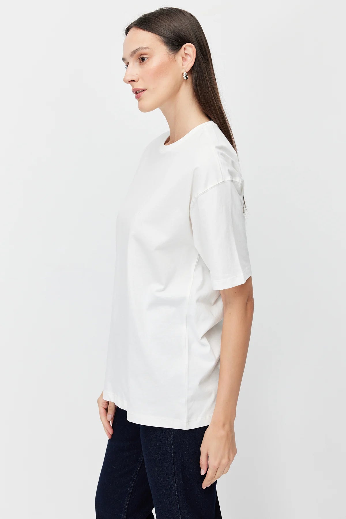 Women's Crew Neck Basic T-shirt