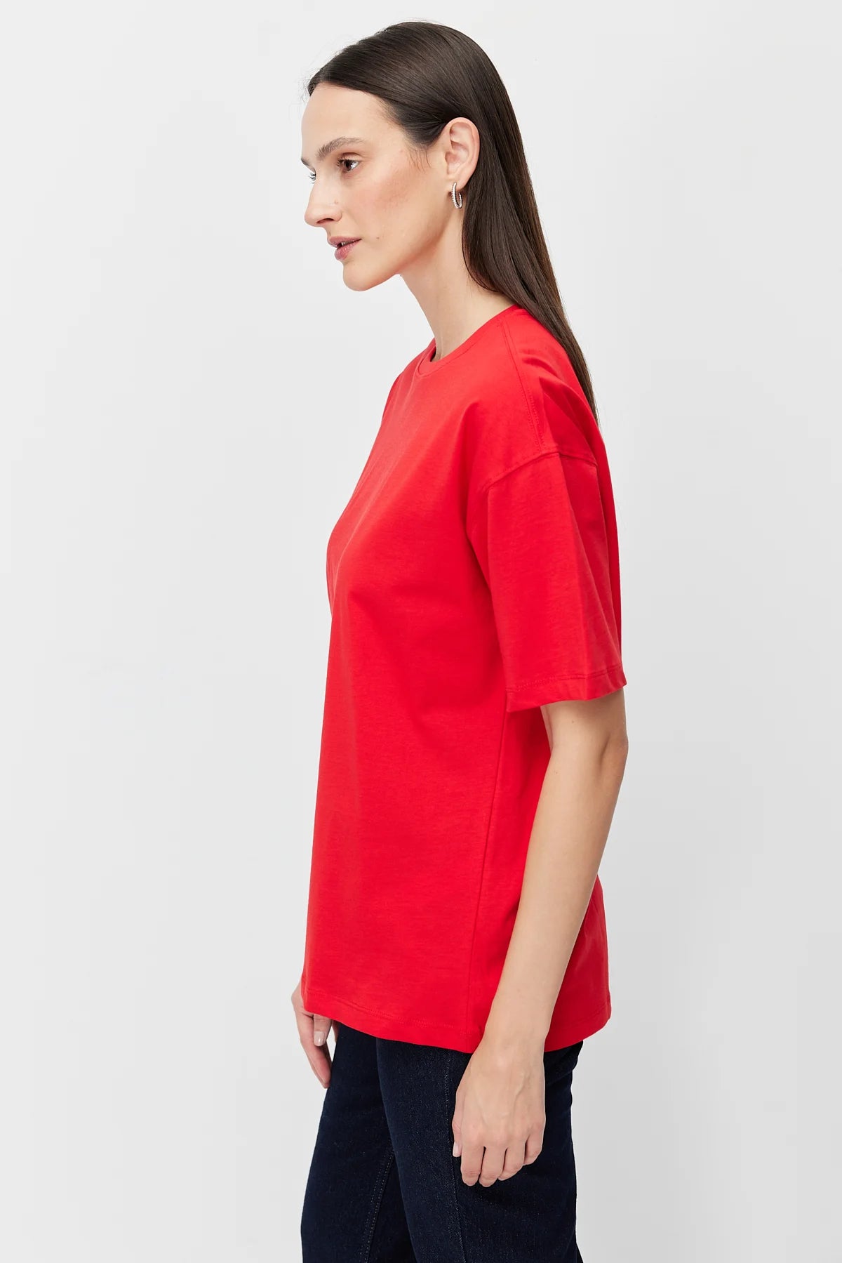 Women's Crew Neck Basic T-shirt