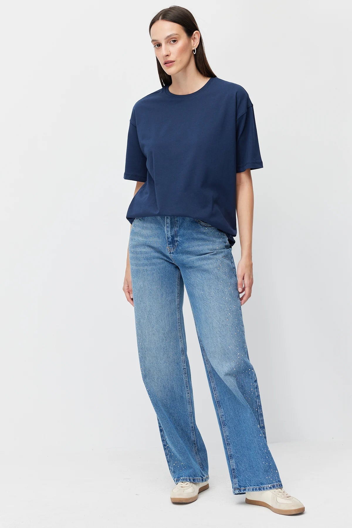 Women's Crew Neck Basic T-shirt