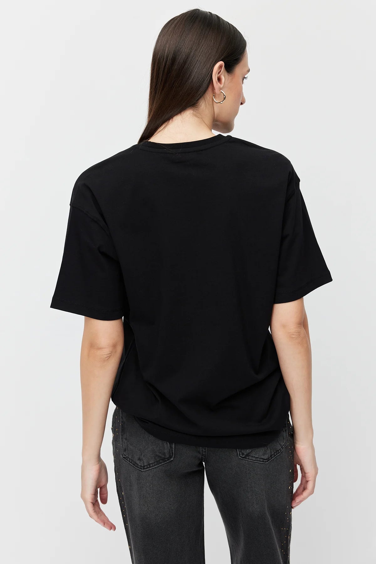 Women's Crew Neck Basic T-shirt