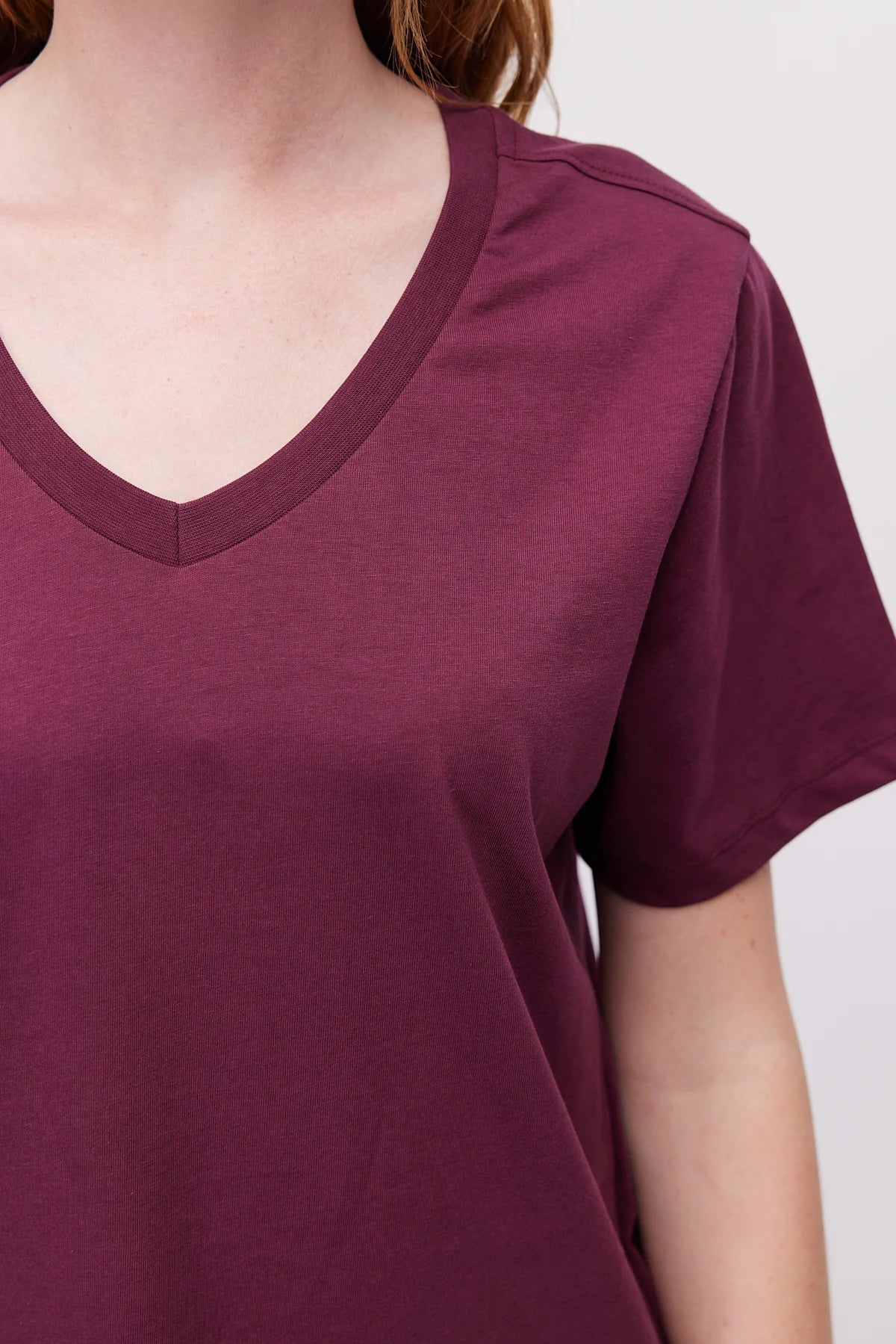 Women's V-Neck Basic T-Shirt