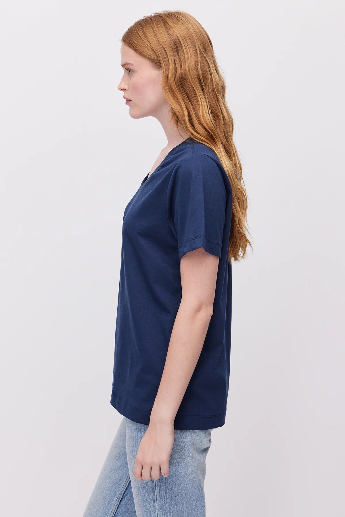 Women's V-Neck Basic T-Shirt