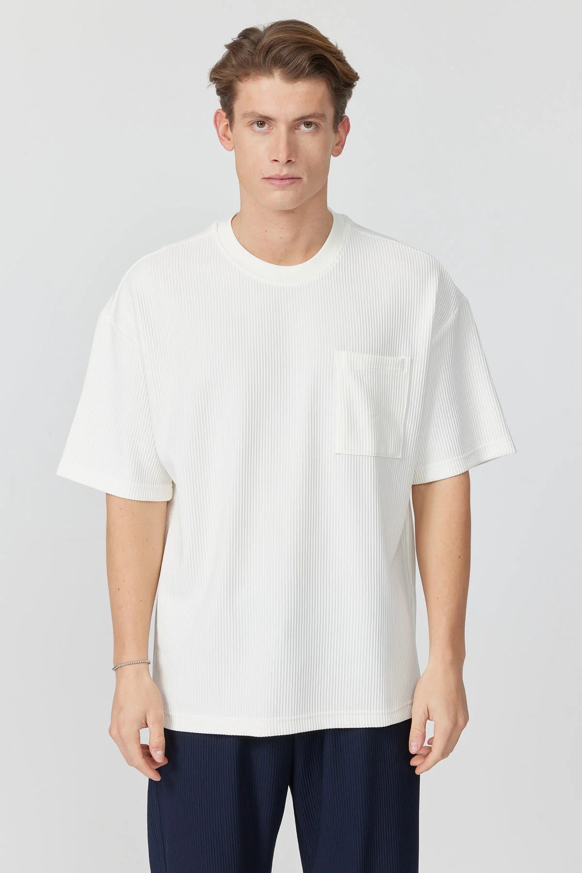 Men's Textured Pocket T-shirt