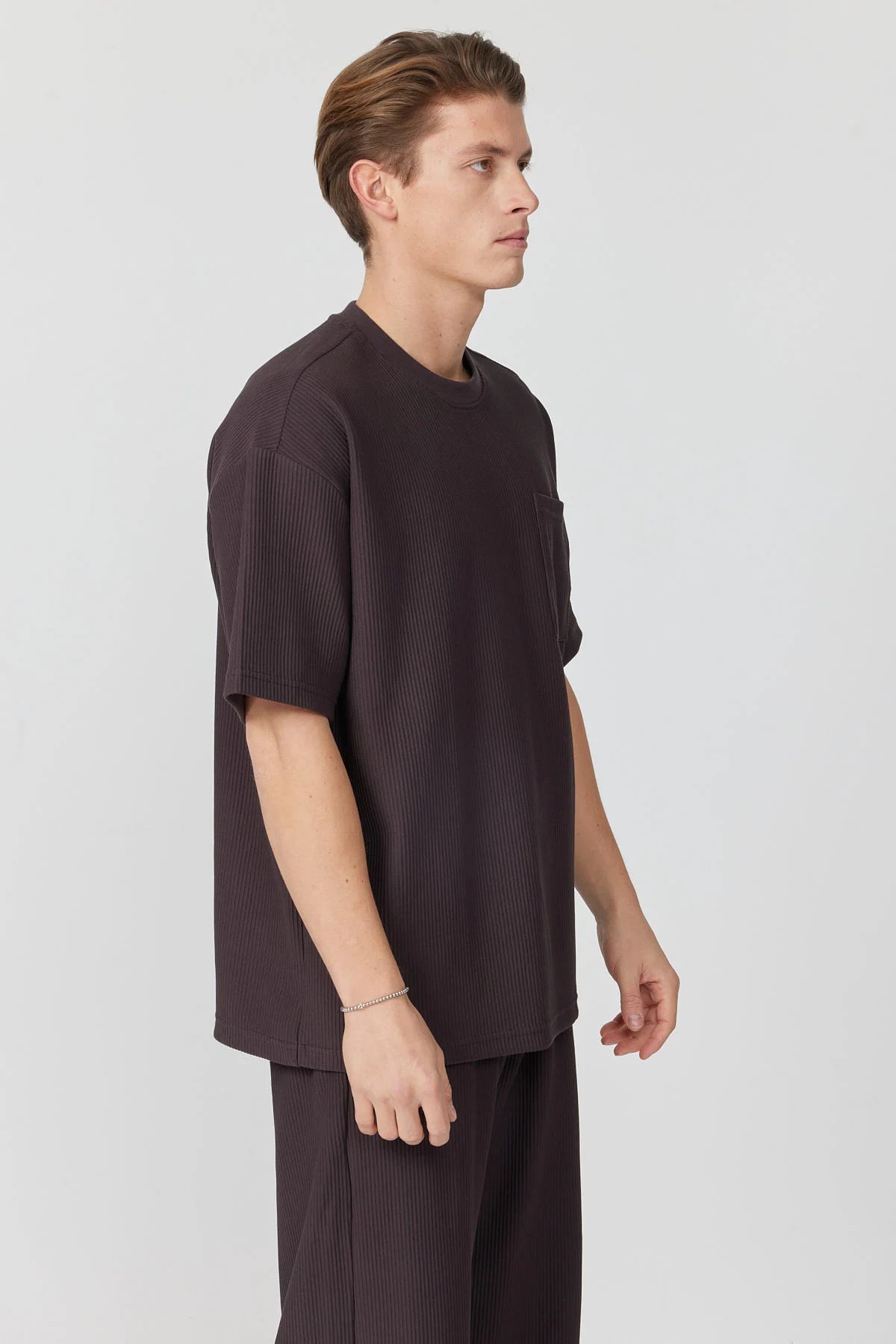 Men's Textured Pocket T-shirt