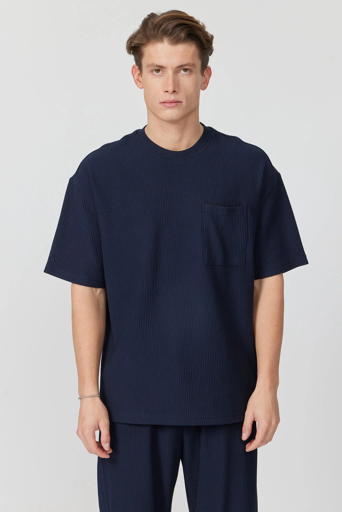 Men's Textured Pocket T-shirt