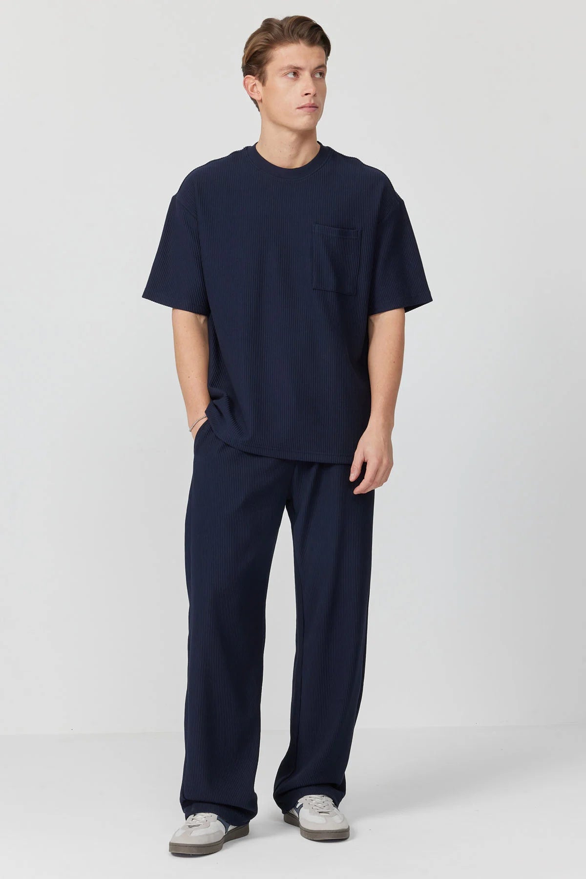 Men's Textured Pocket T-shirt