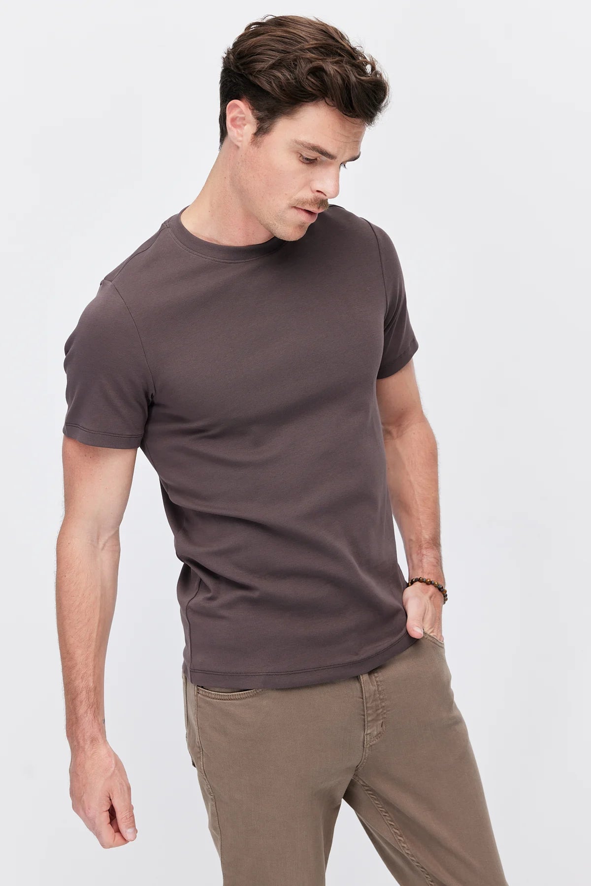 Men's Plain Basic T-shirt