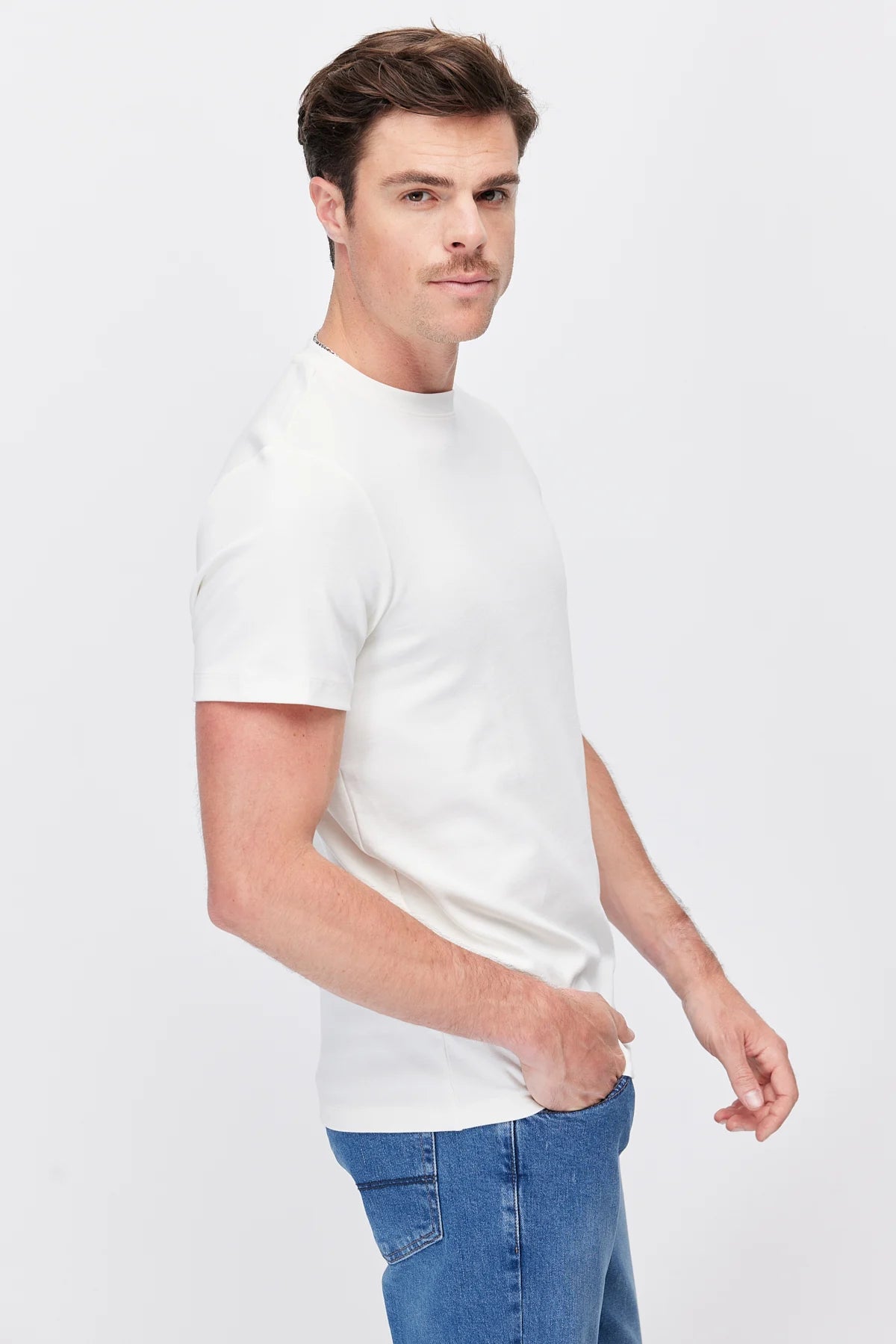 Men's Plain Basic T-shirt