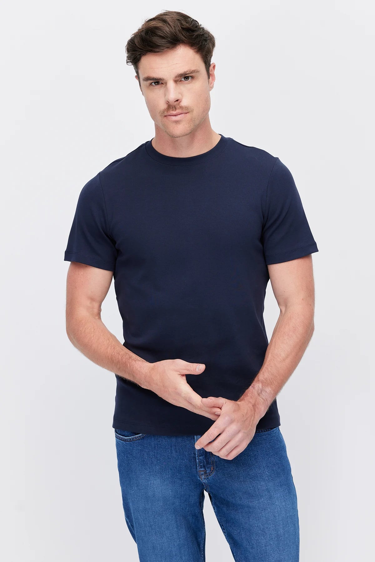 Men's Plain Basic T-shirt