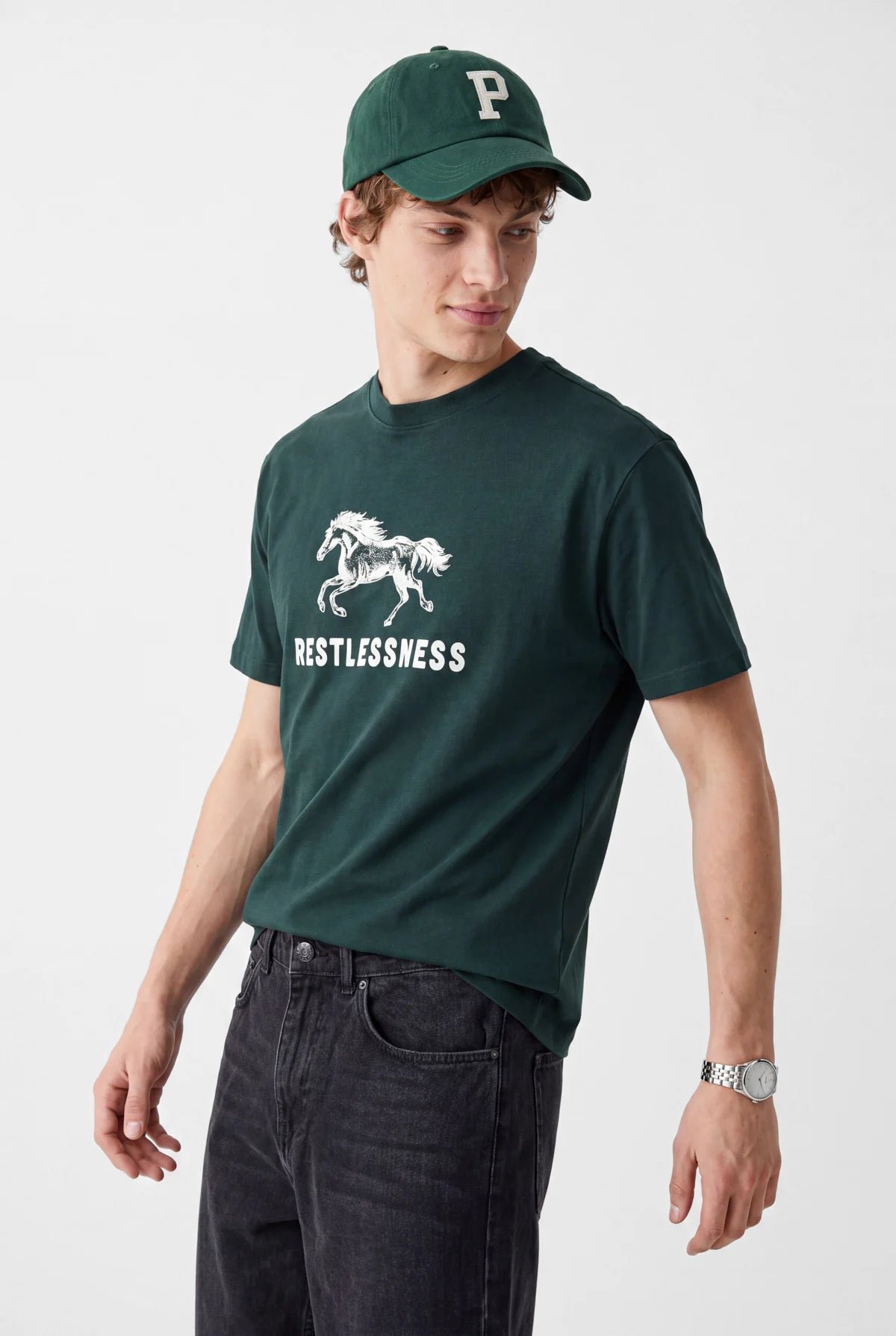 Men's Printed Oversize T-Shirt