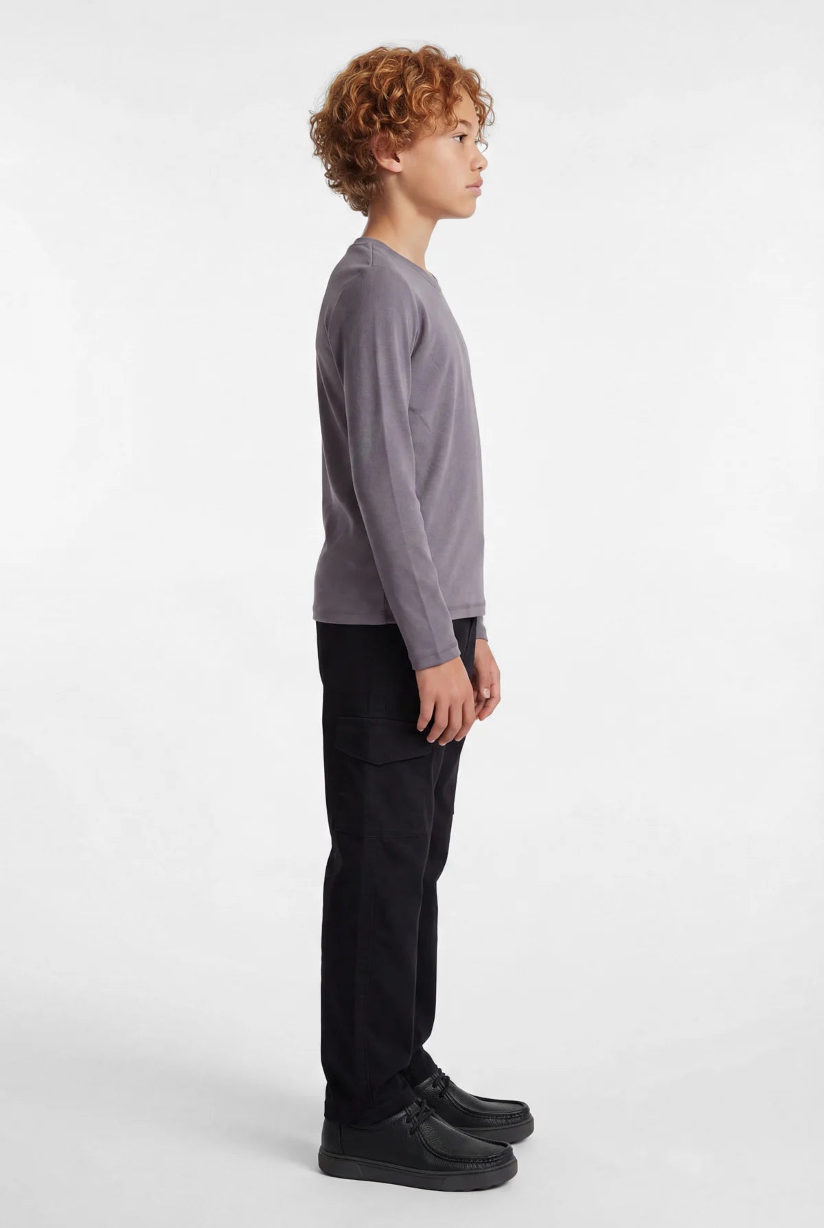 Boys' Basic Long-Sleeve T-shirt