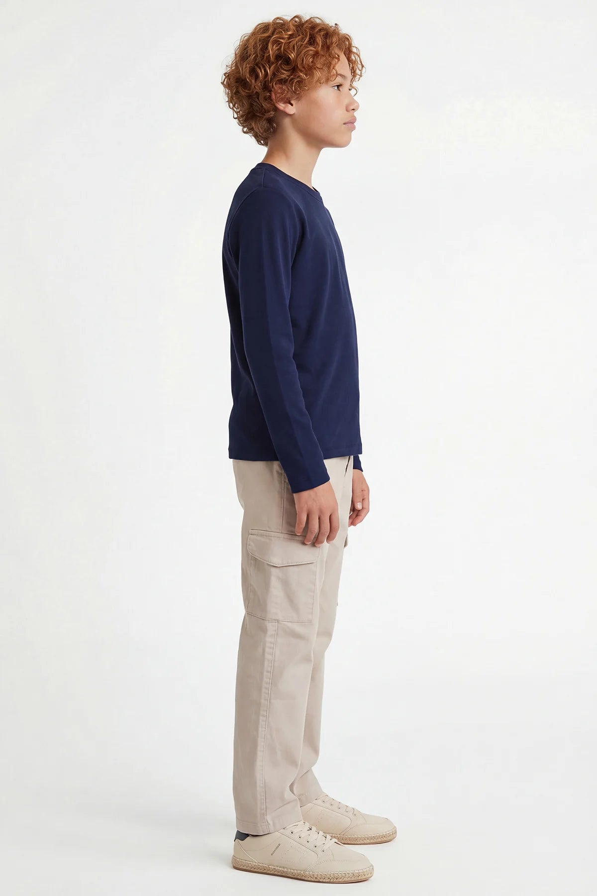 Boys' Basic Long-Sleeve T-shirt