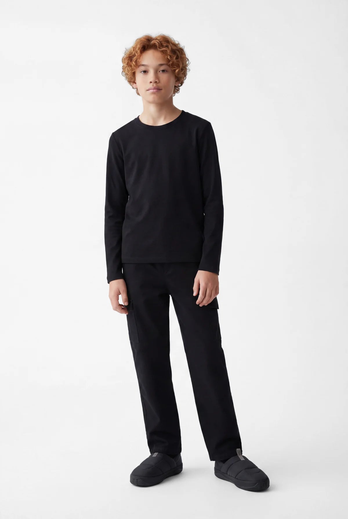 Boys' Basic Long-Sleeve T-shirt