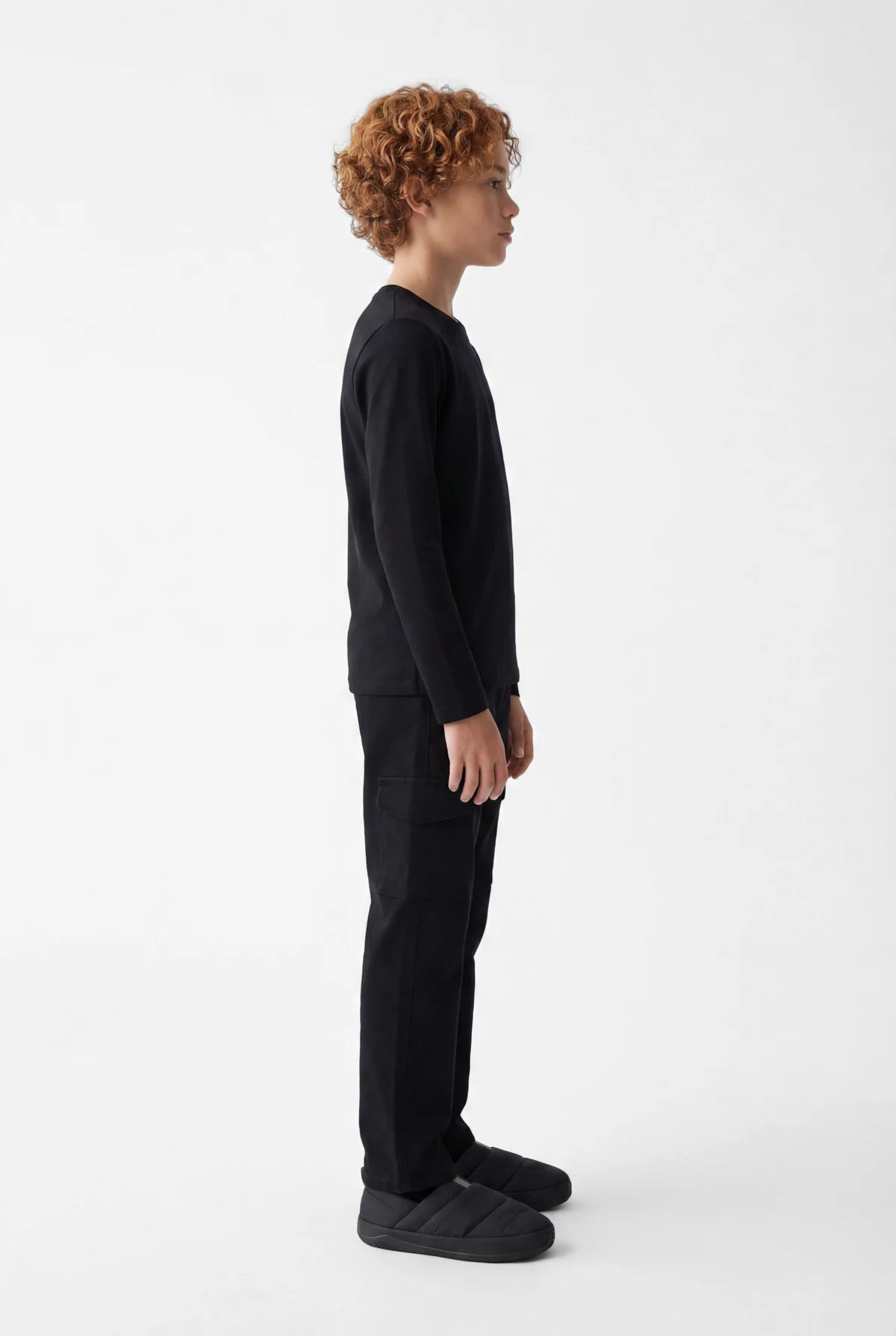 Boys' Basic Long-Sleeve T-shirt