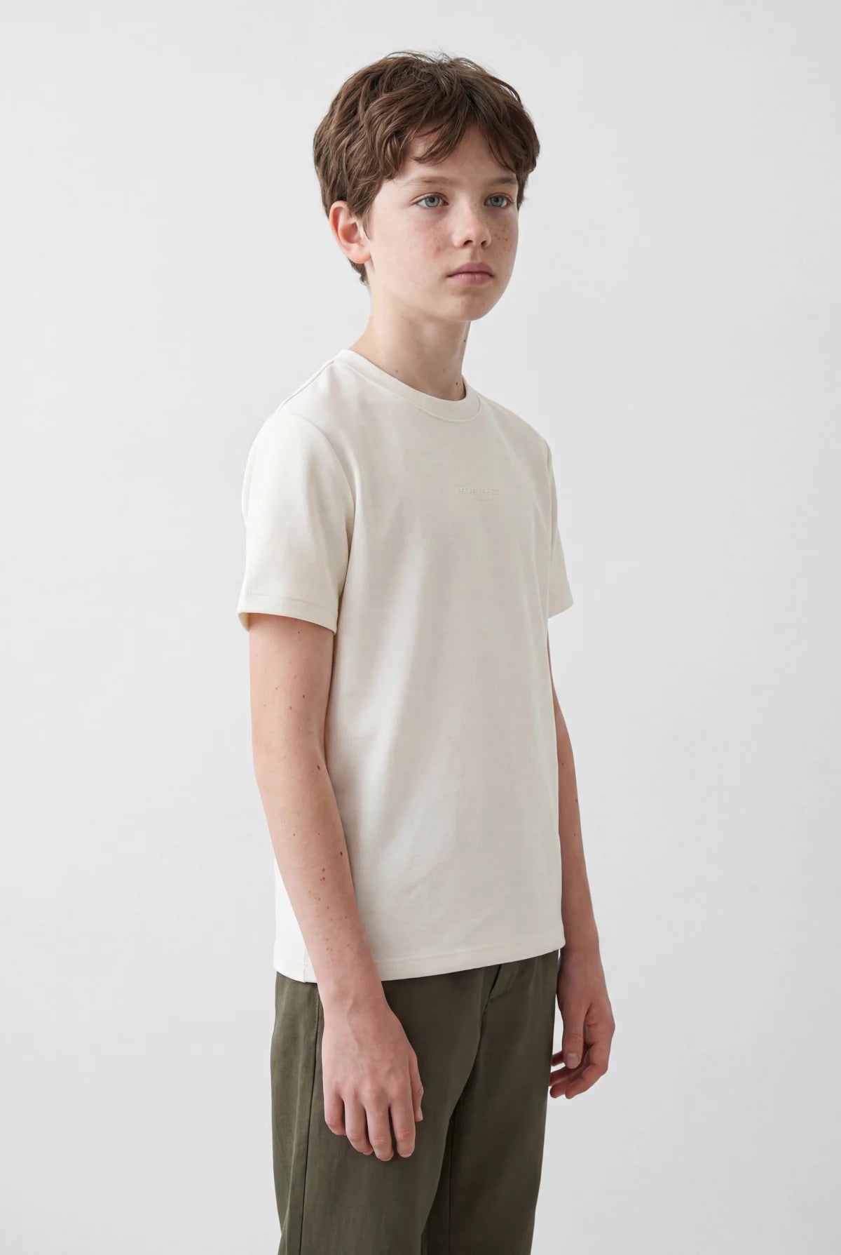 Boys' Regular Minimal Print T-Shirt
