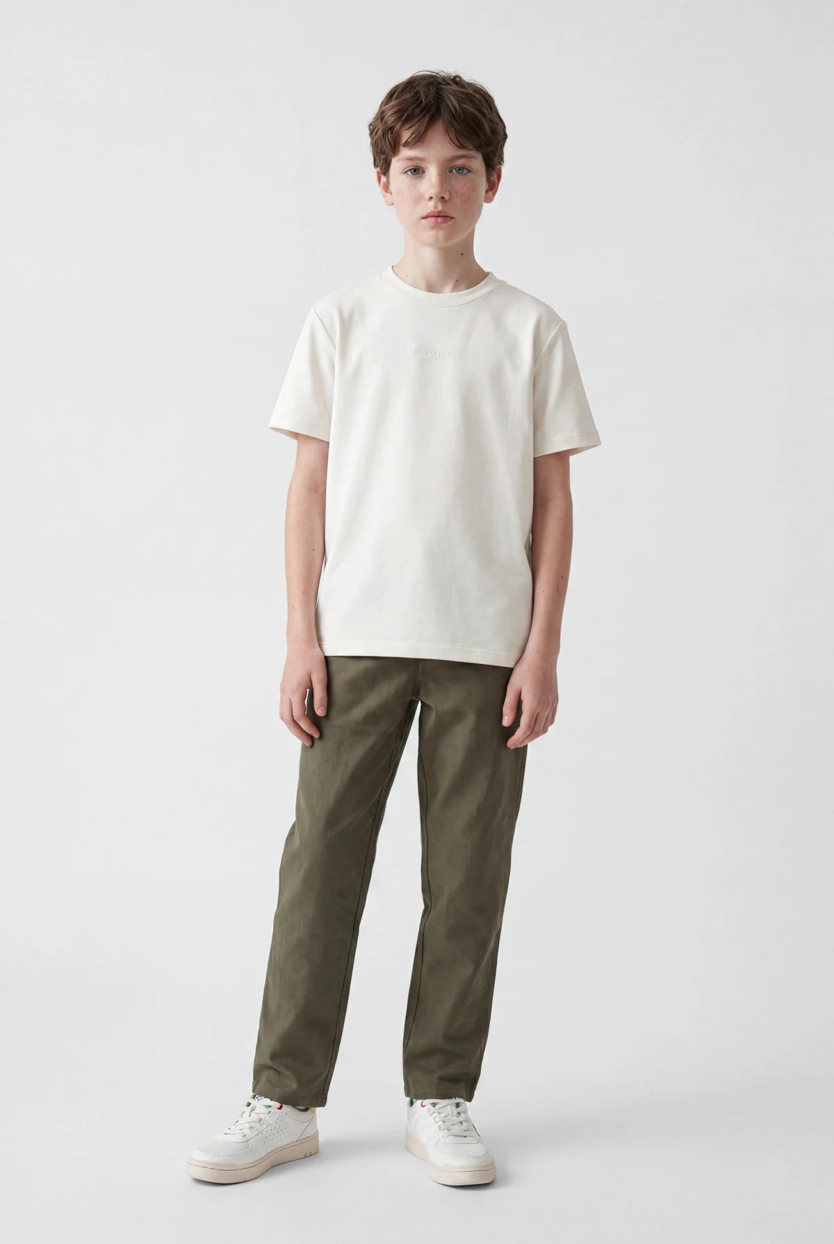 Boys' Regular Minimal Print T-Shirt