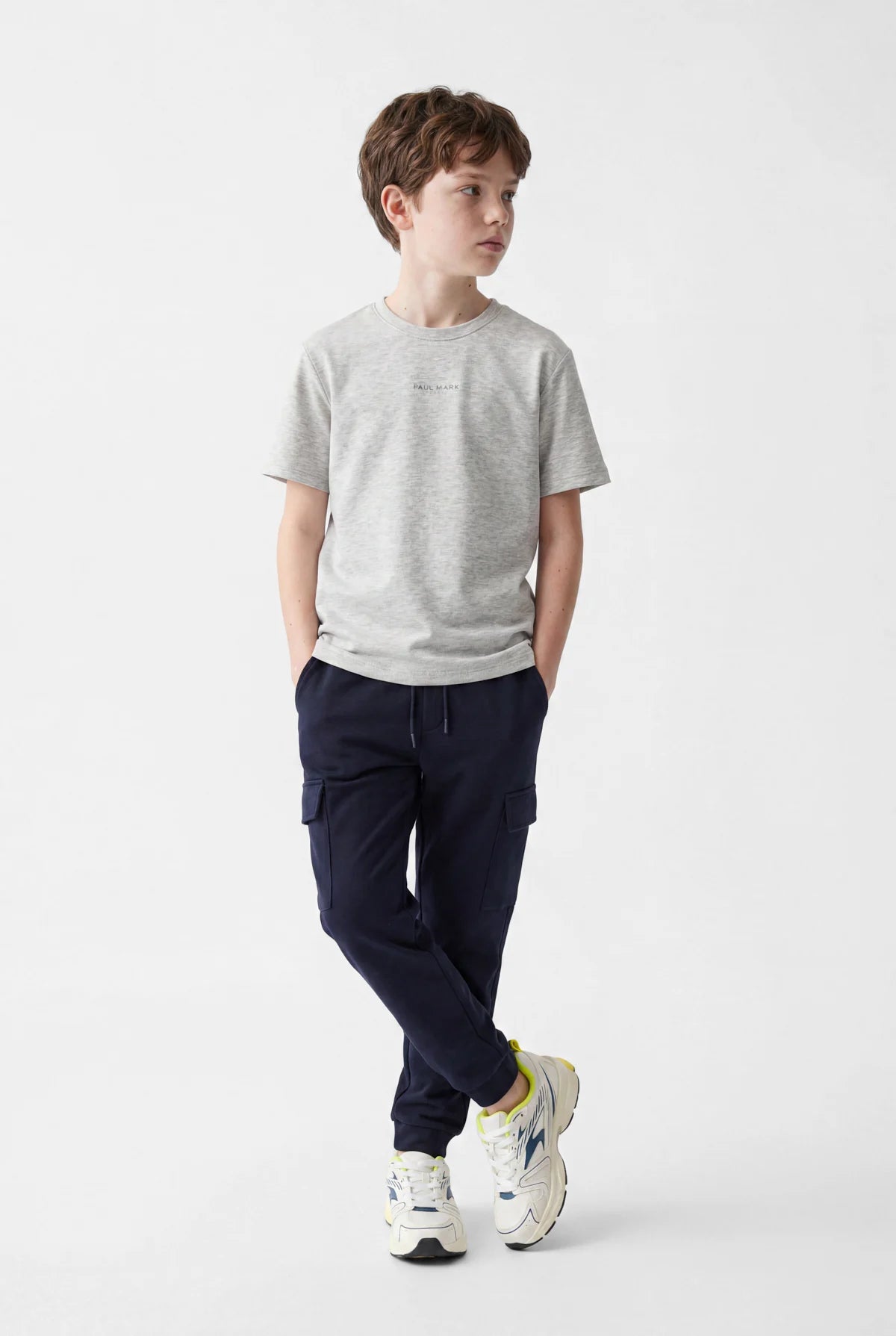 Boys' Regular Minimal Print T-Shirt