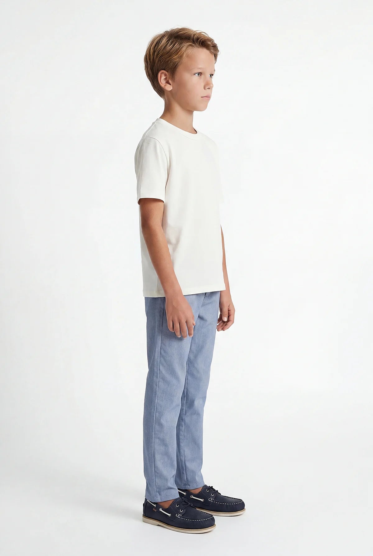 Boys' Crew Neck Basic T-shirt