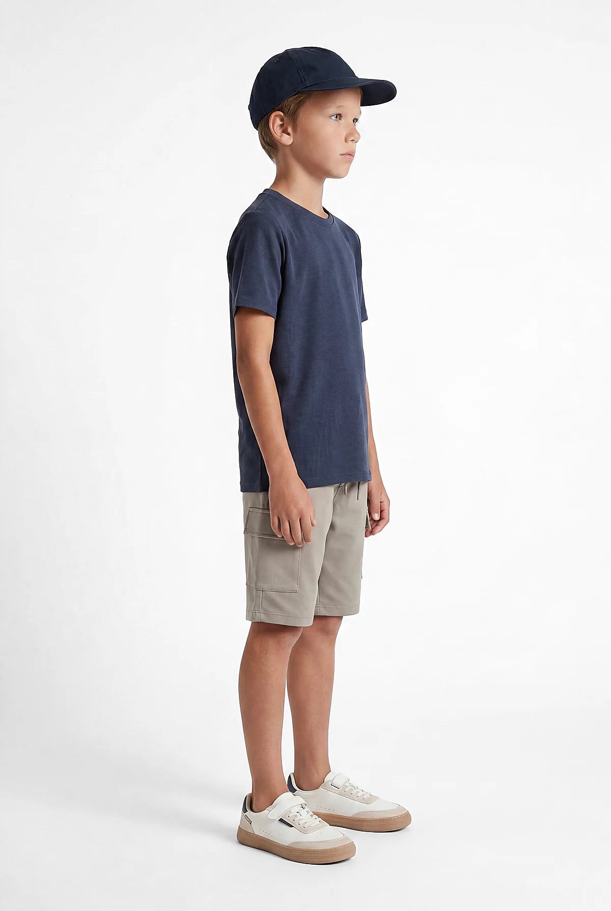 Boys' Crew Neck Basic T-shirt