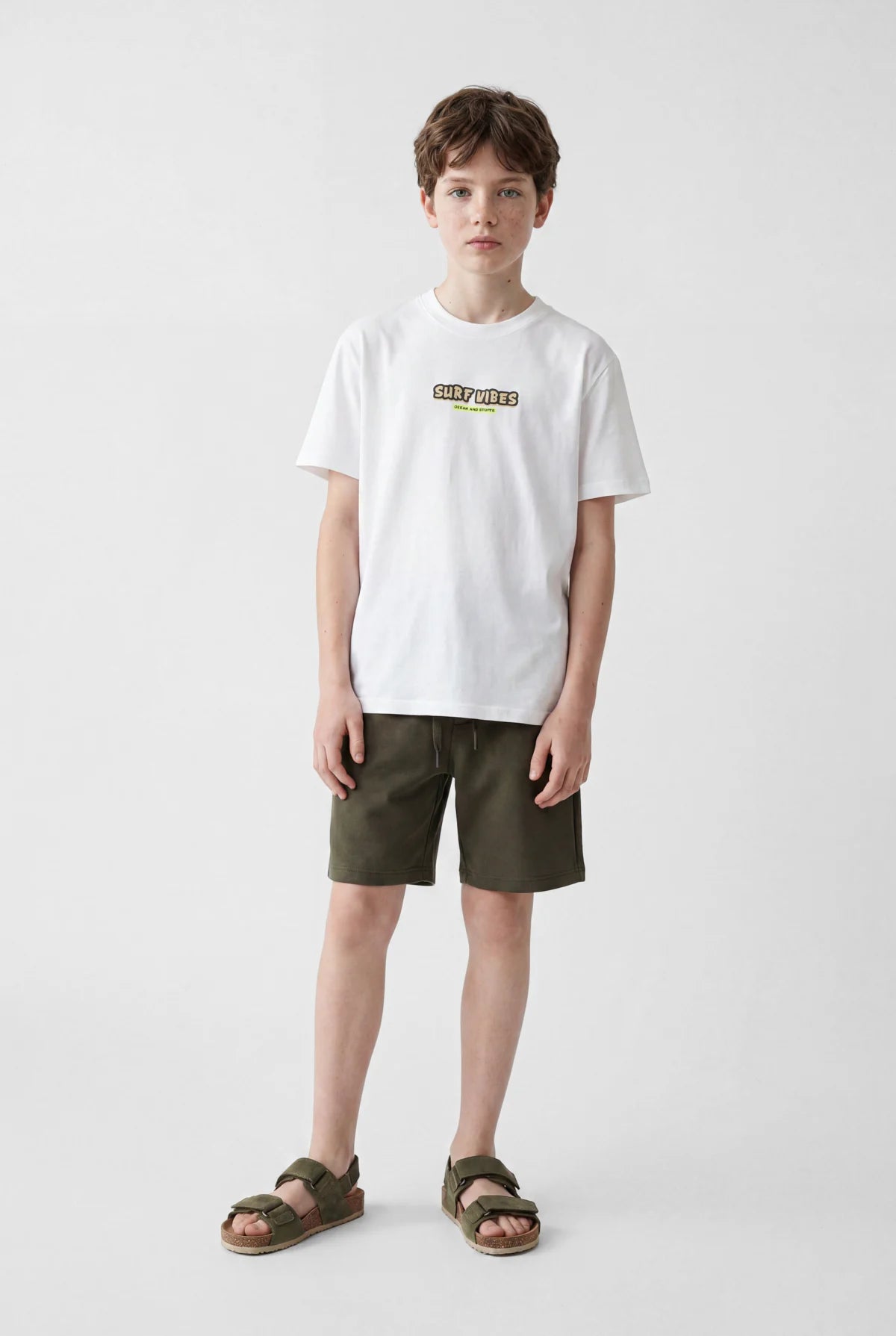 Boys' Oversize Printed T-Shirt