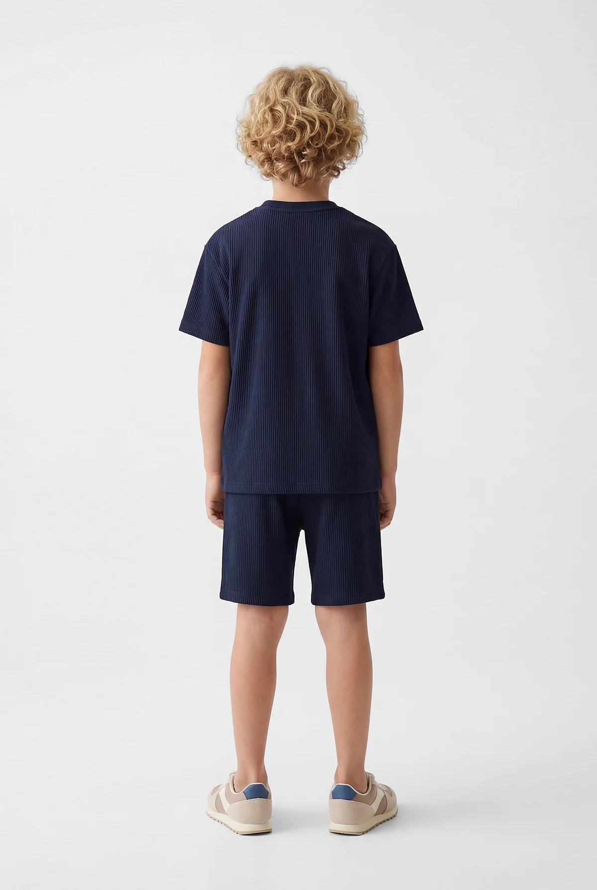 Boys' Textured T-shirt with Pocket Detail