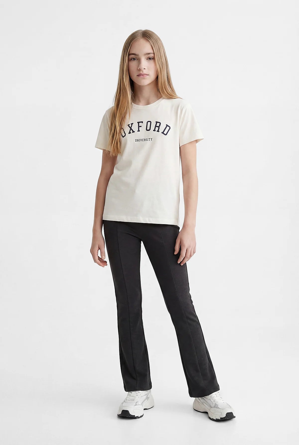 Girls' Printed Basic T-shirt