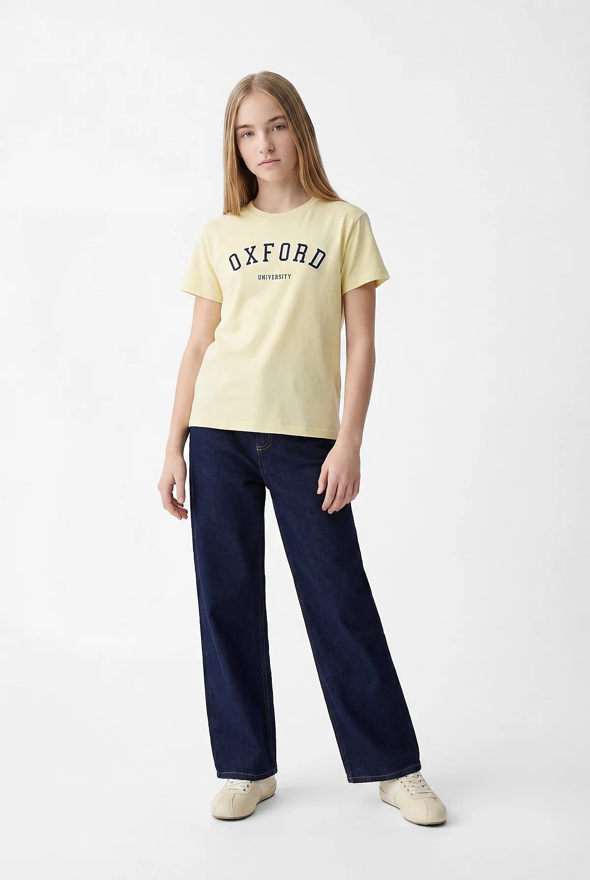 Girls' Printed Basic T-shirt