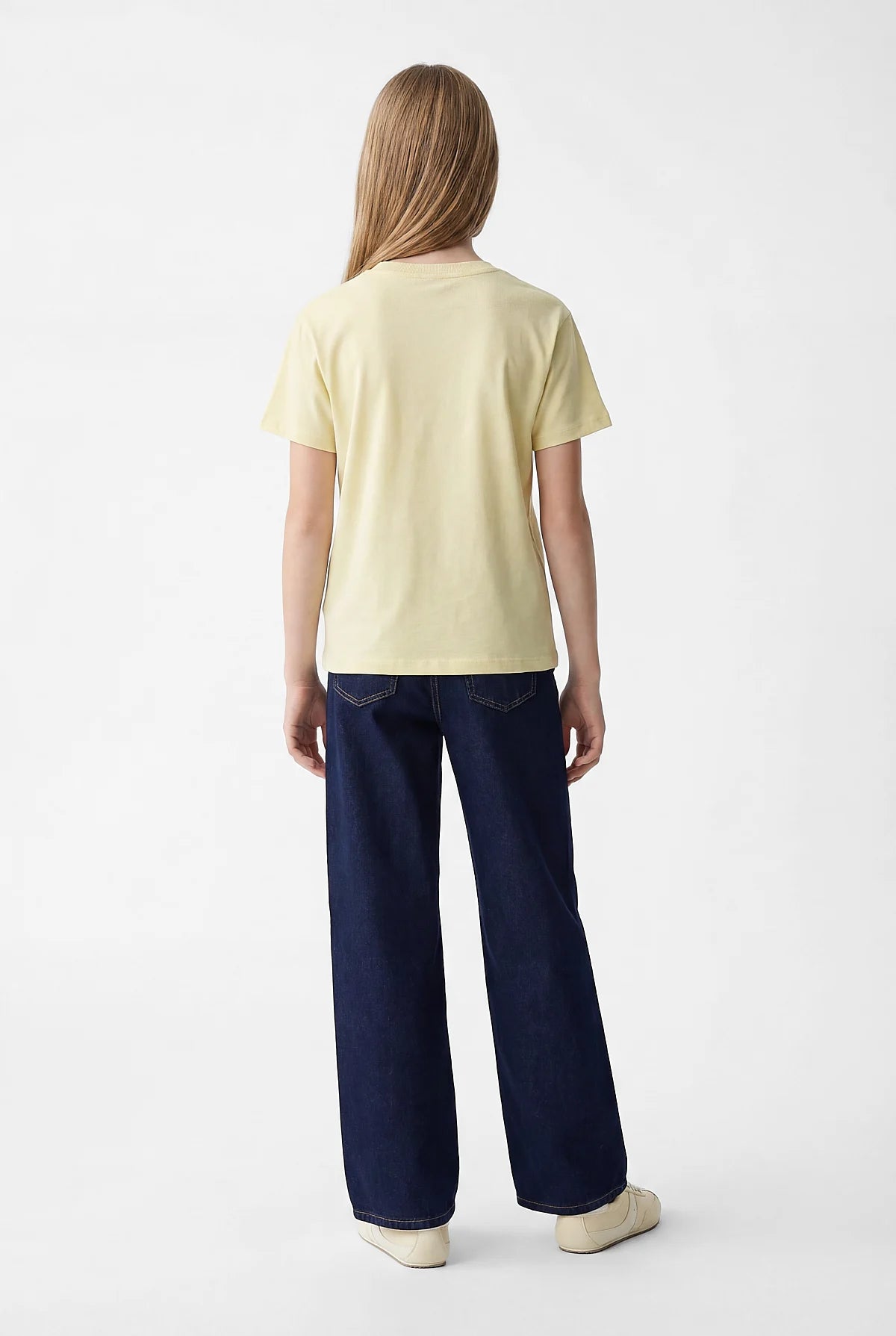 Girls' Printed Basic T-shirt