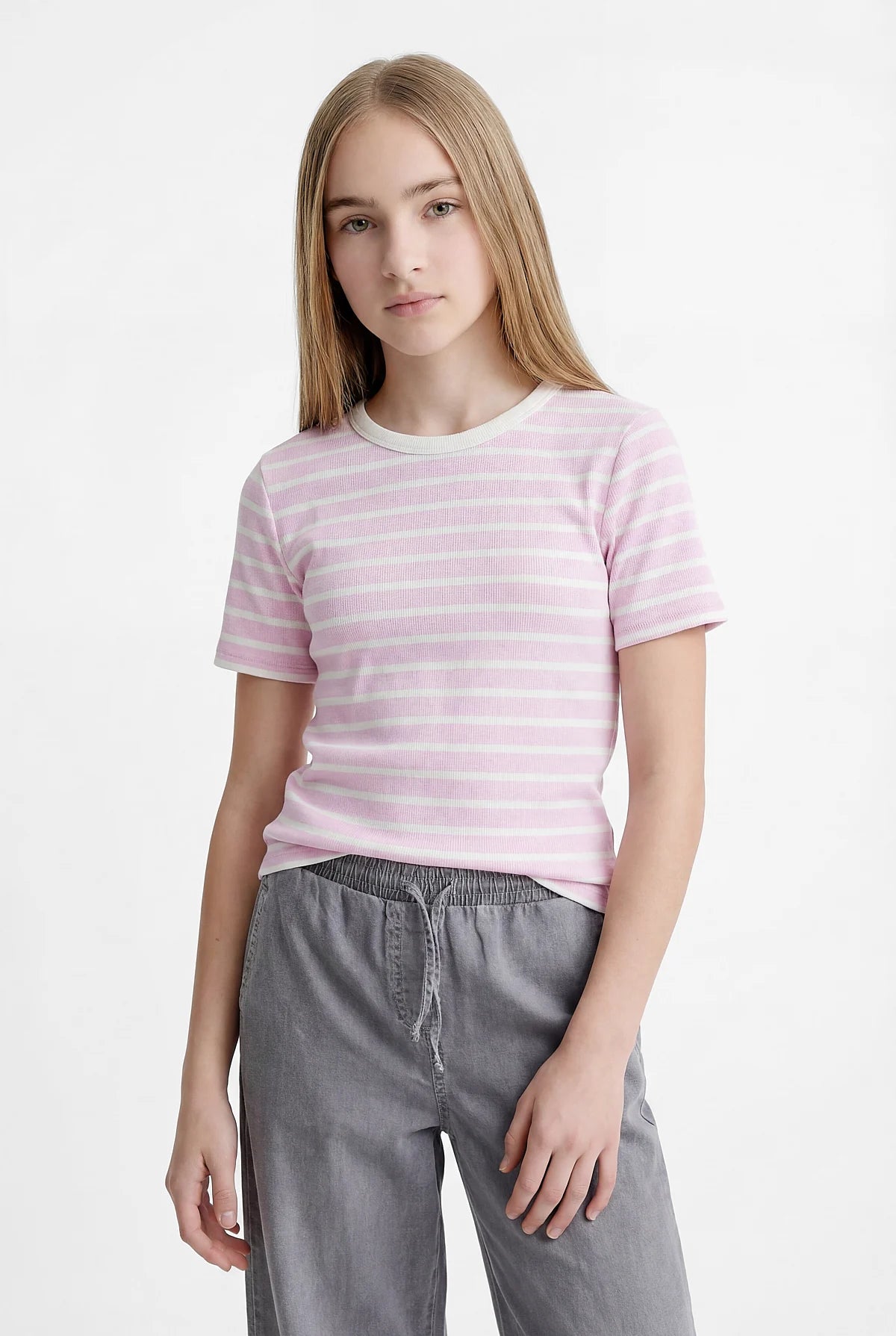 Girls' Striped T-shirt