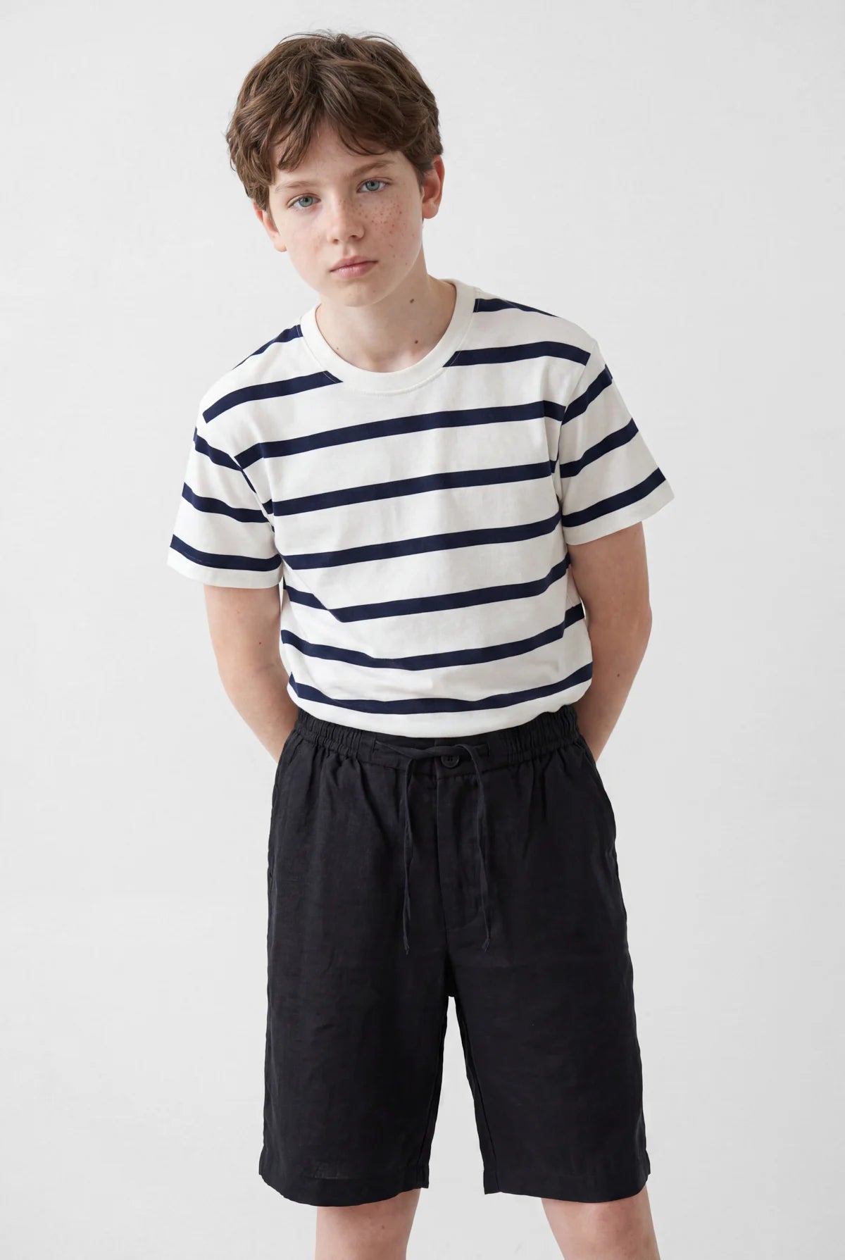 Boys' Oversize Striped T-Shirt