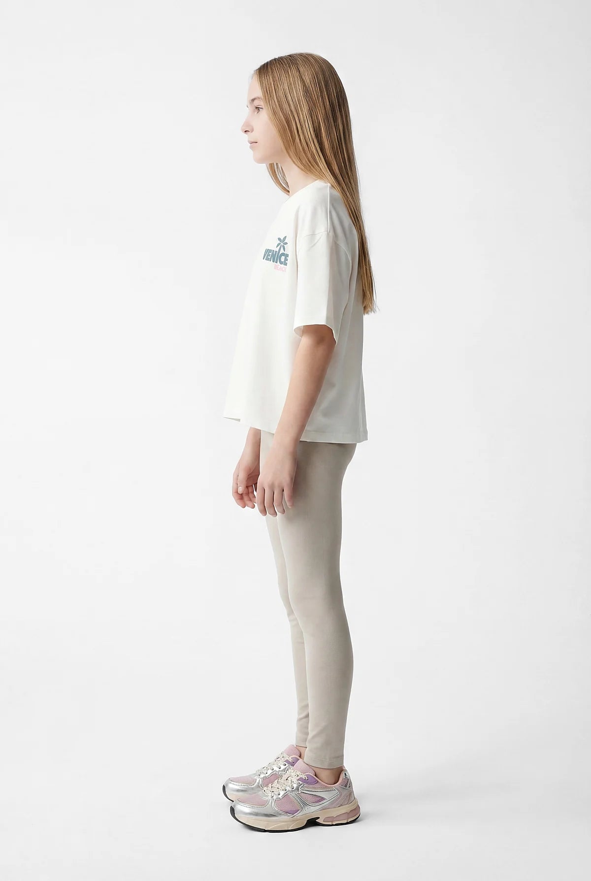Girl's Printed Basic T-shirt