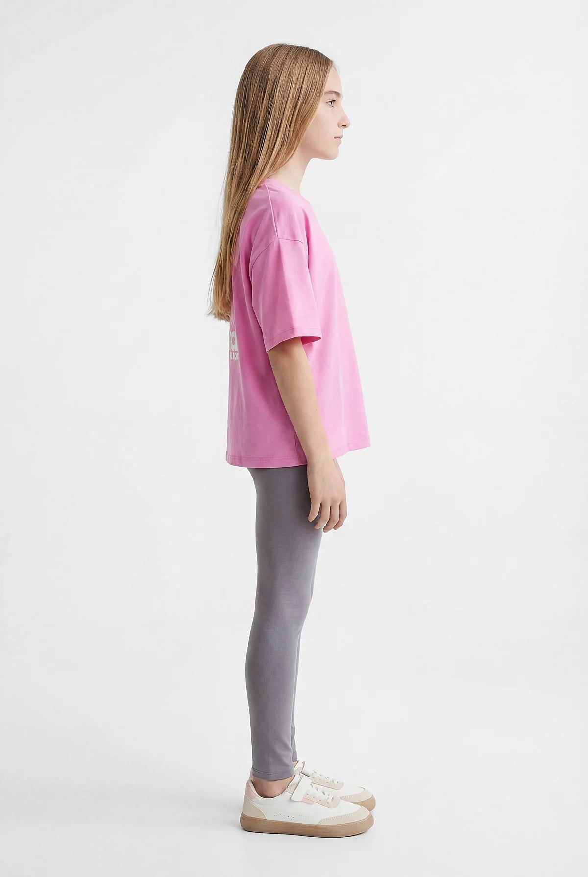 Girl's Printed Basic T-shirt