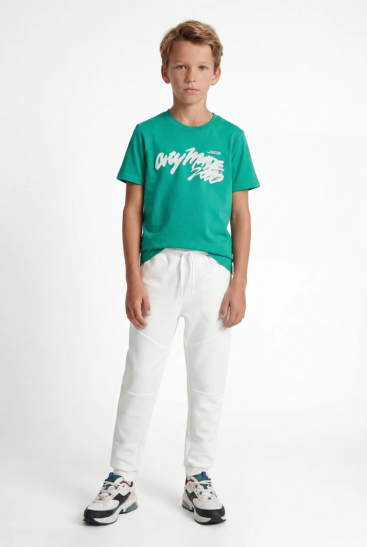 Boys' Printed Detail T-shirt