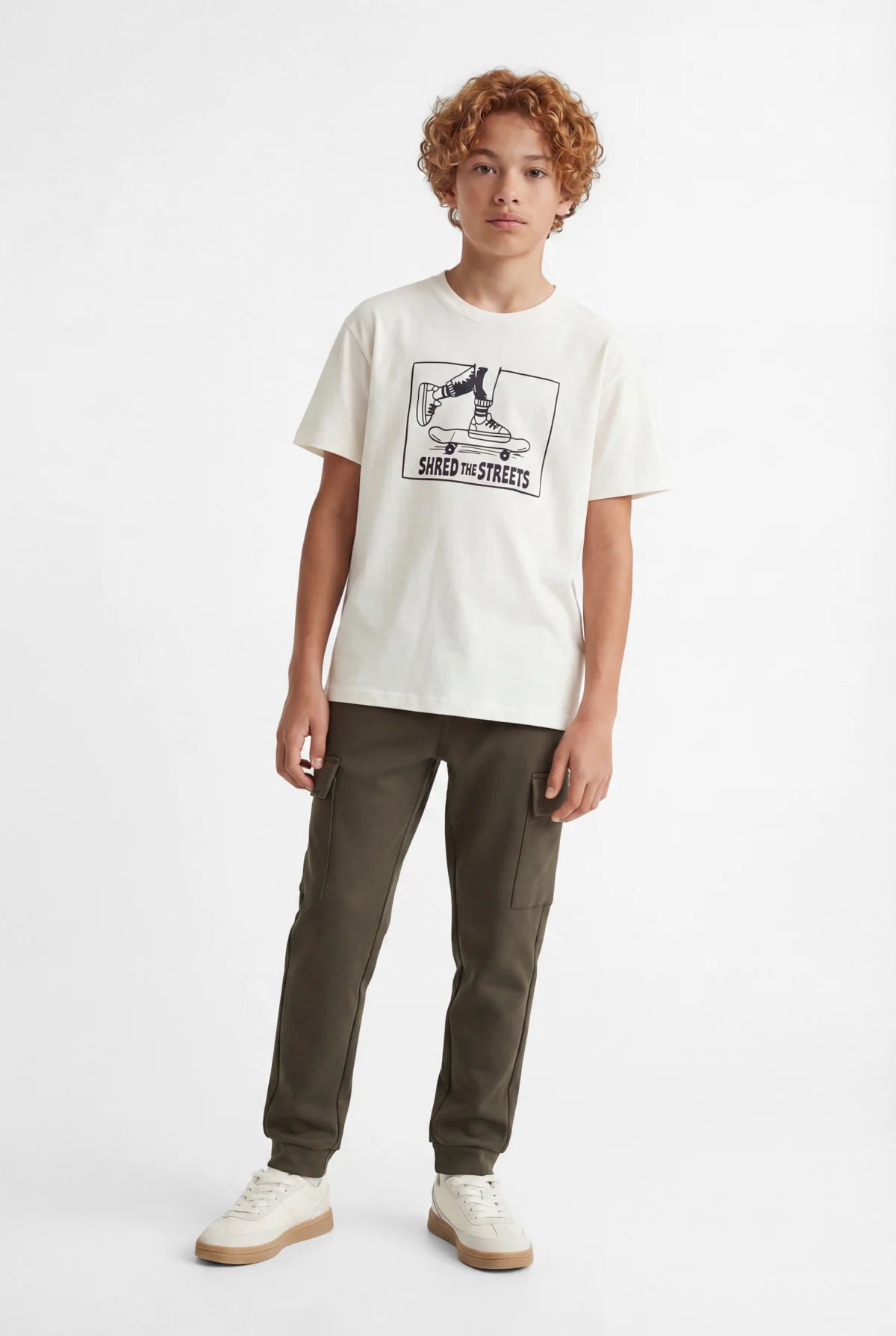 Boys' Oversize Printed T-shirt