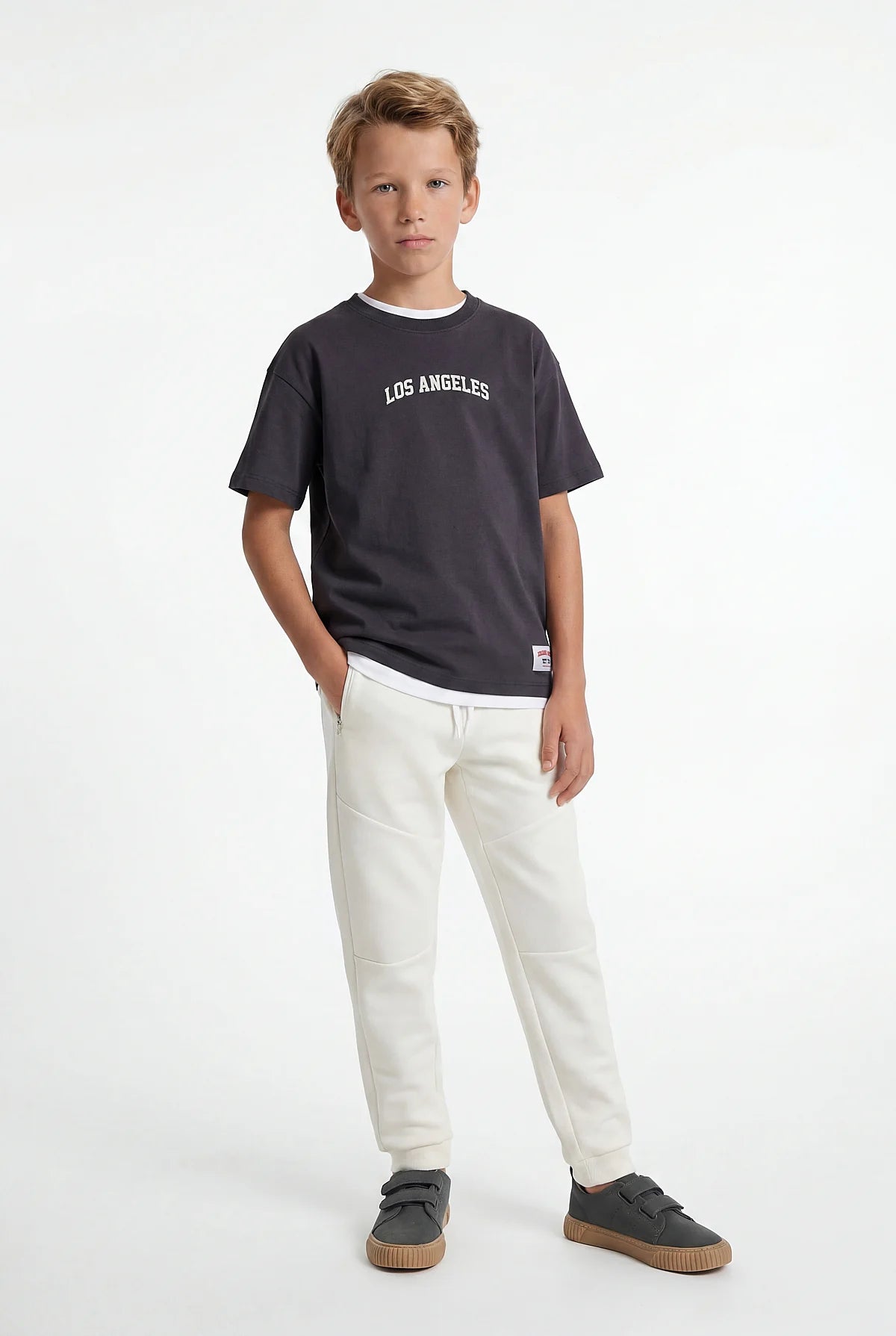 Boys' Crew Neck Oversize T-shirt