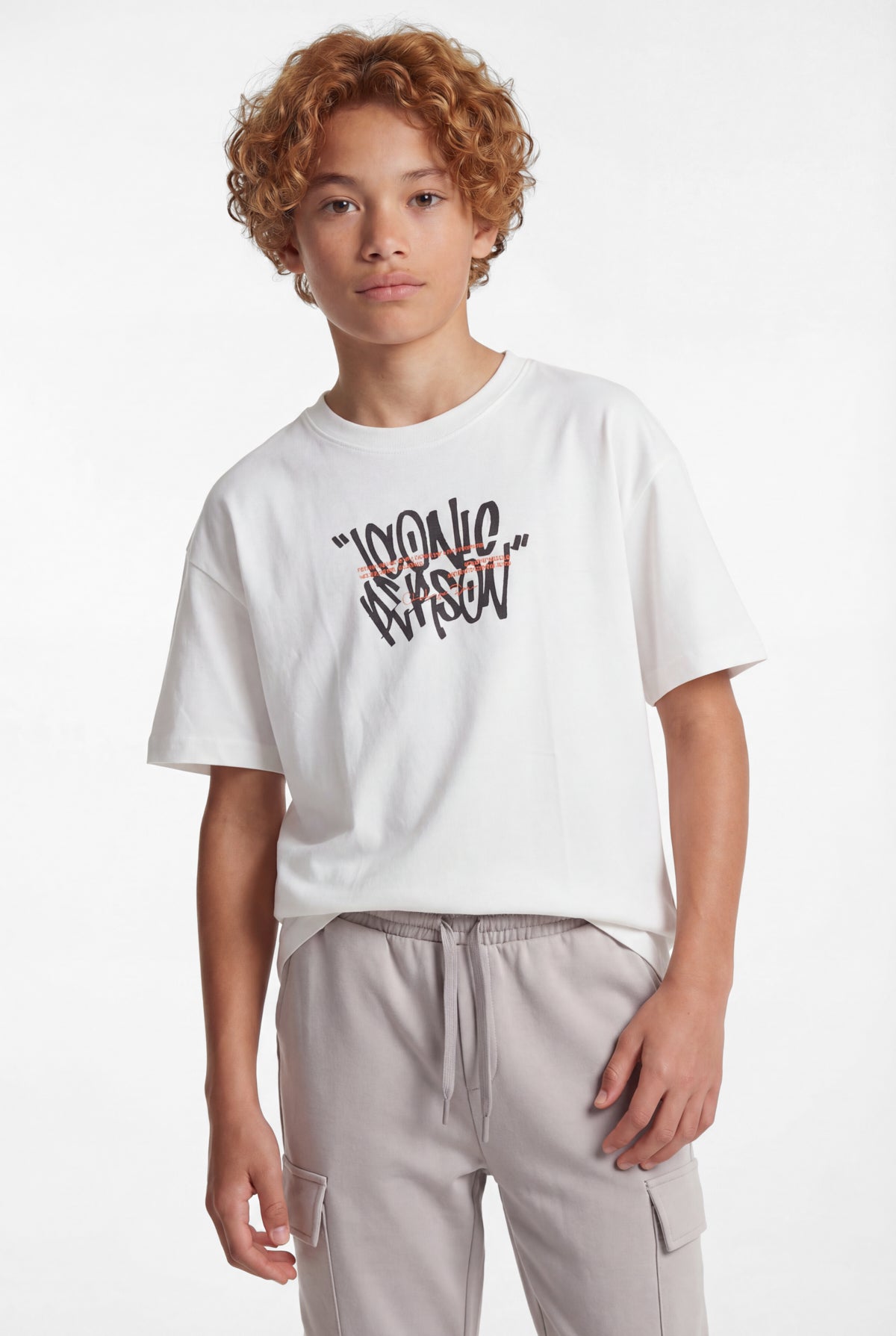 Boys' Printed Oversize T-shirt