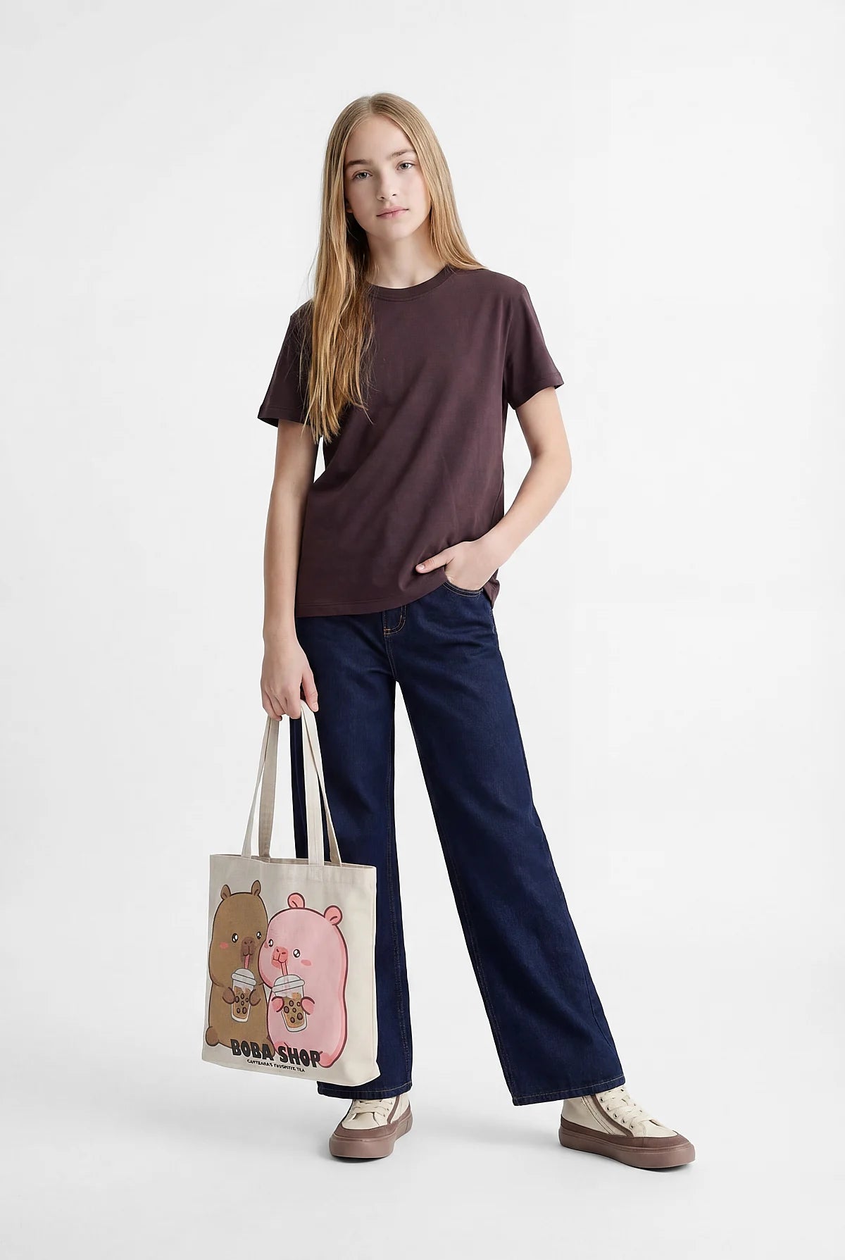 Girls' Basic T-shirt