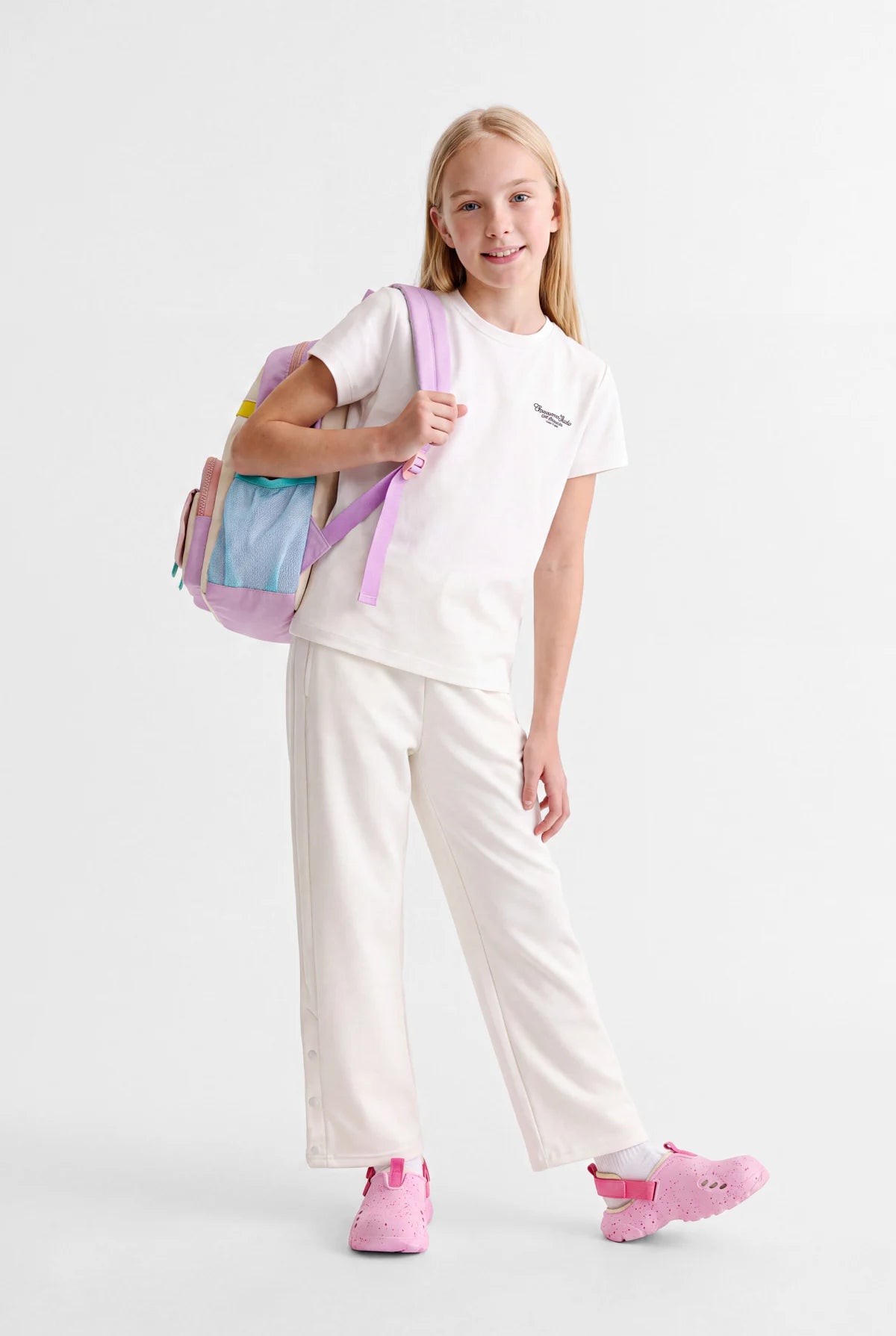 Girls' Printed Basic T-Shirt