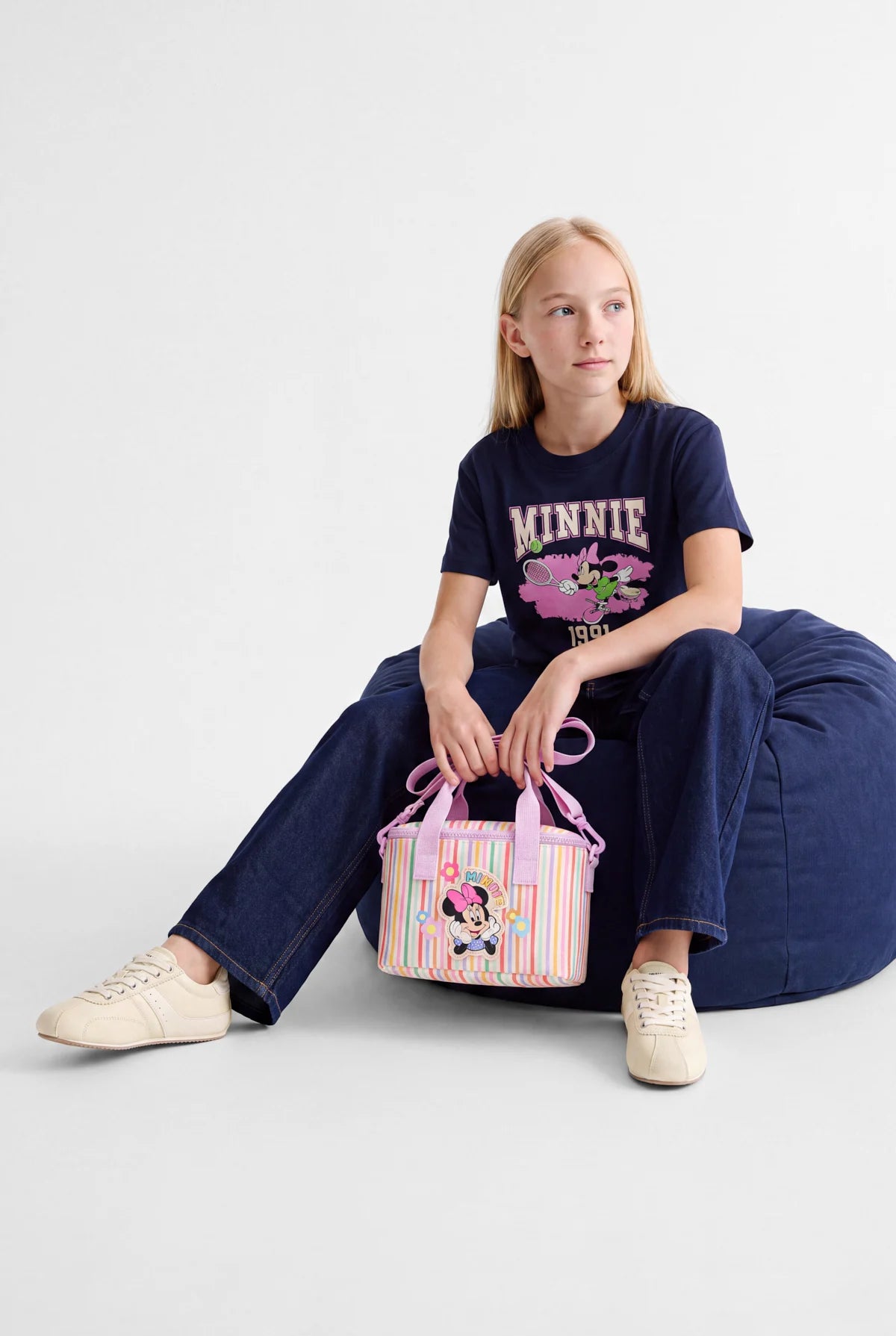 Girls' Crew Neck Printed T-Shirt