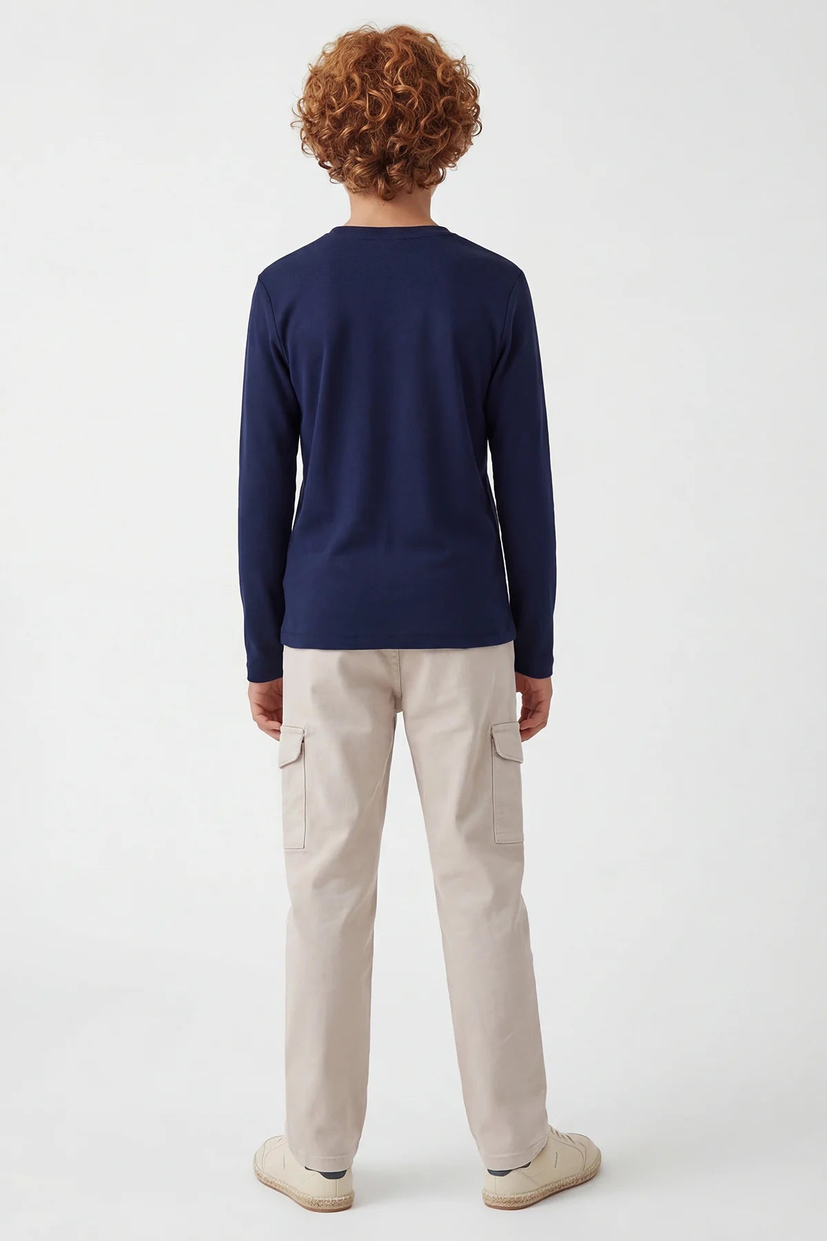 Boys' Basic Long-Sleeve T-shirt