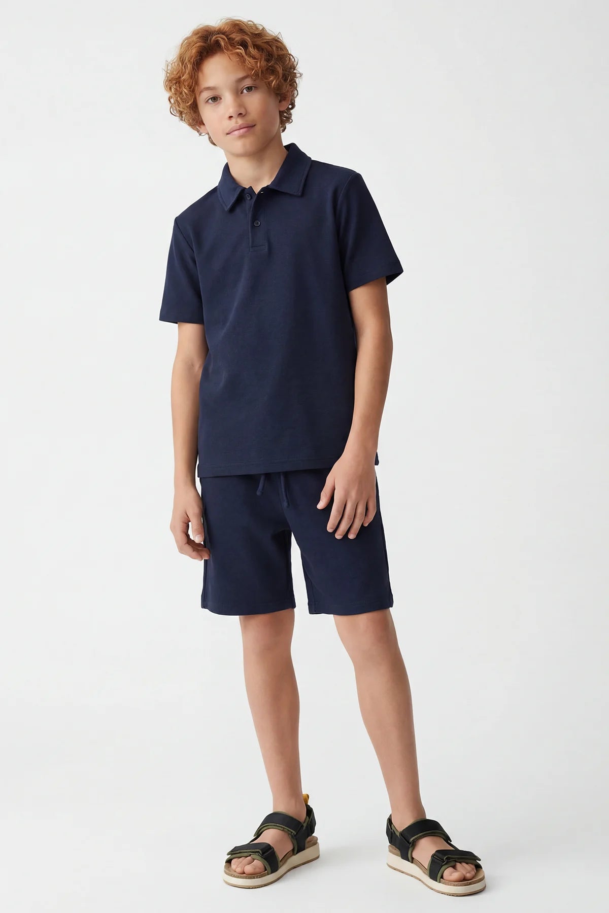 Boys' Polo Collar T-shirt