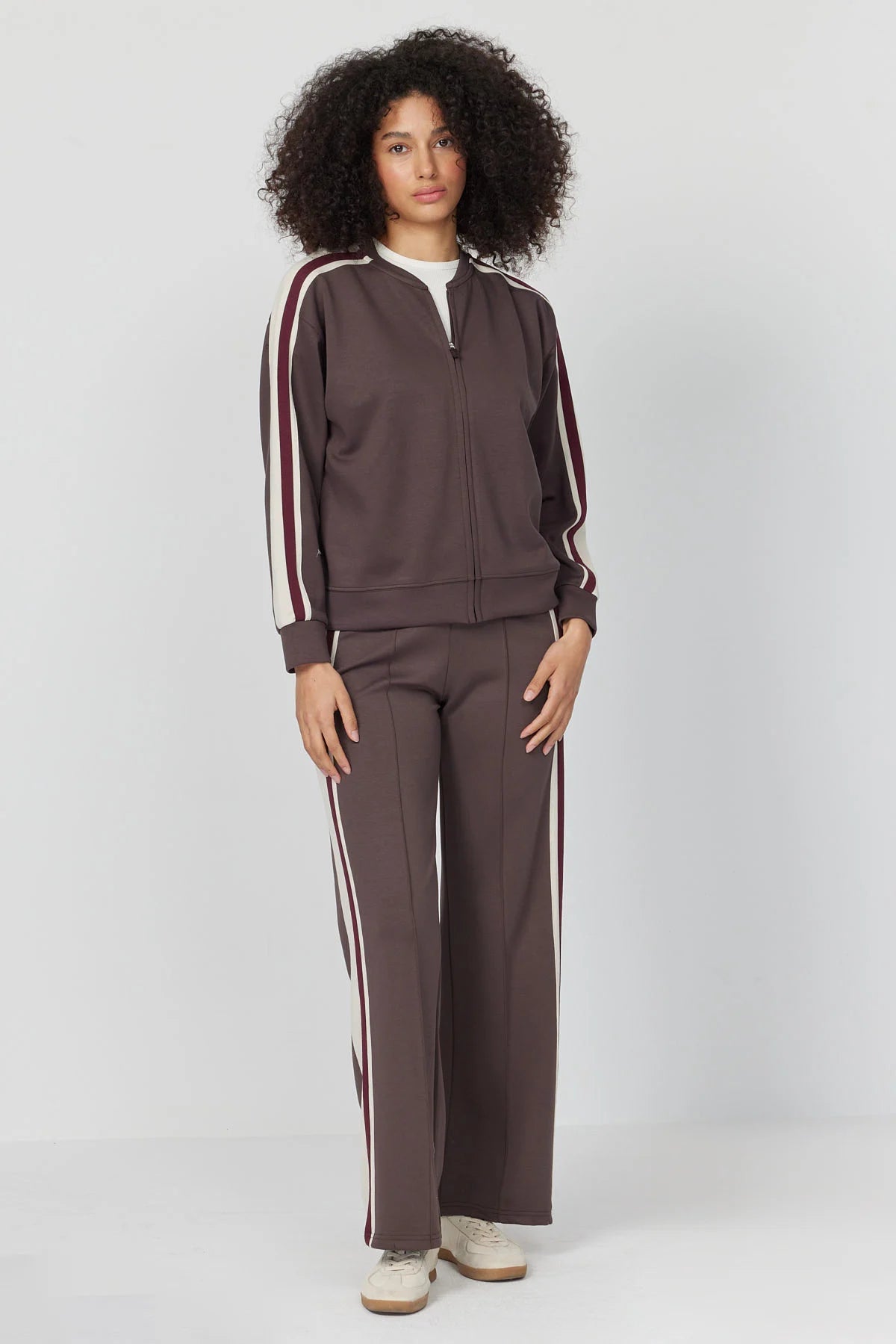 Women's Mandarin Collar Sweatshirt