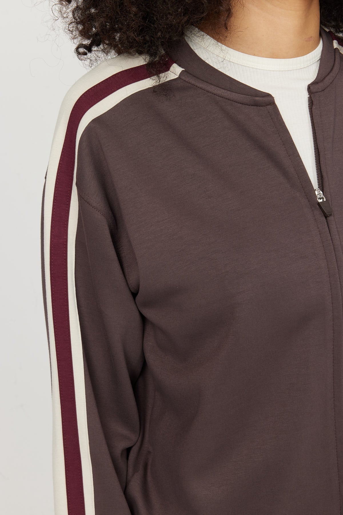 Women's Mandarin Collar Sweatshirt